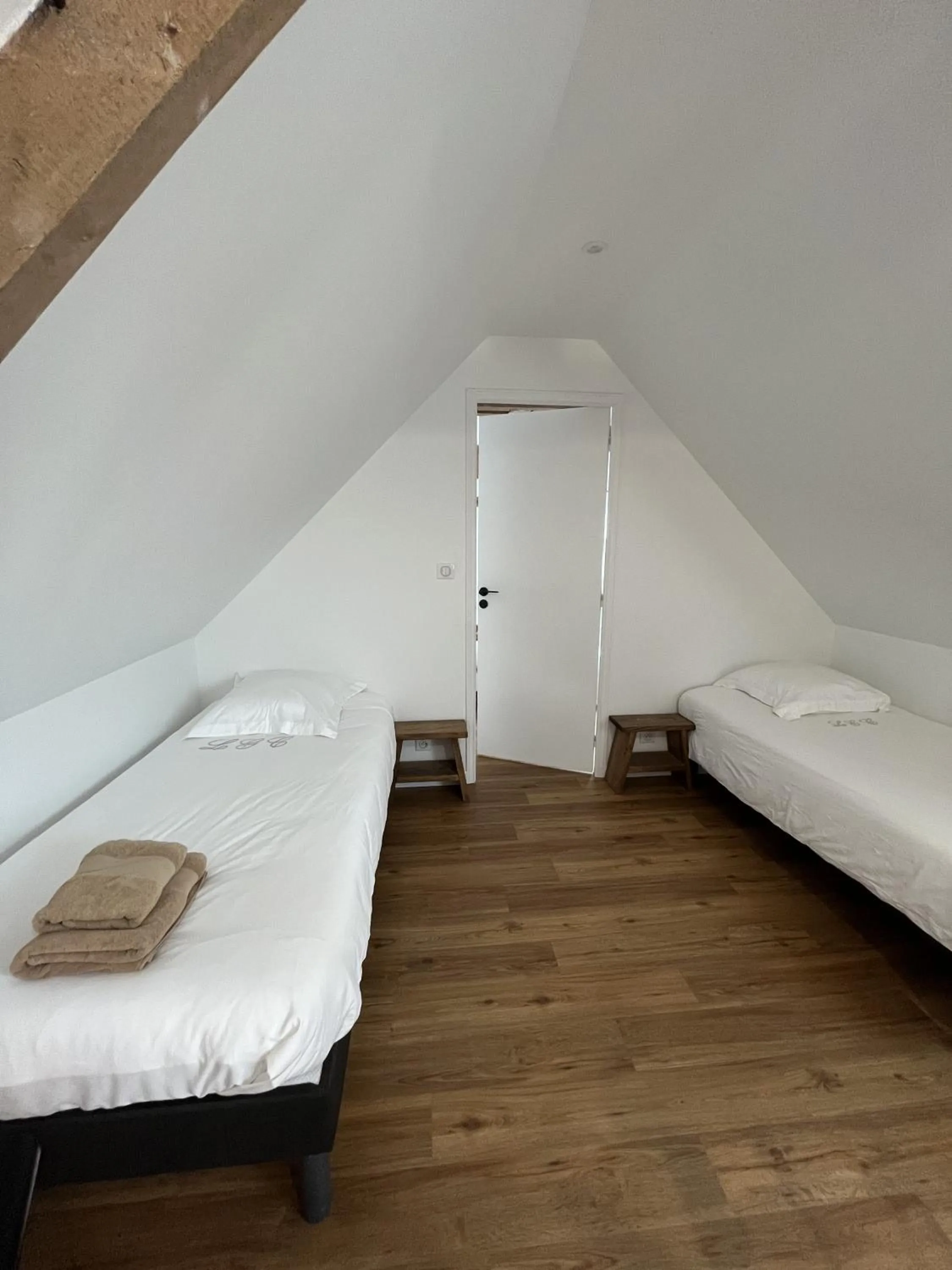 Bed in Domaine du Grand Caugy