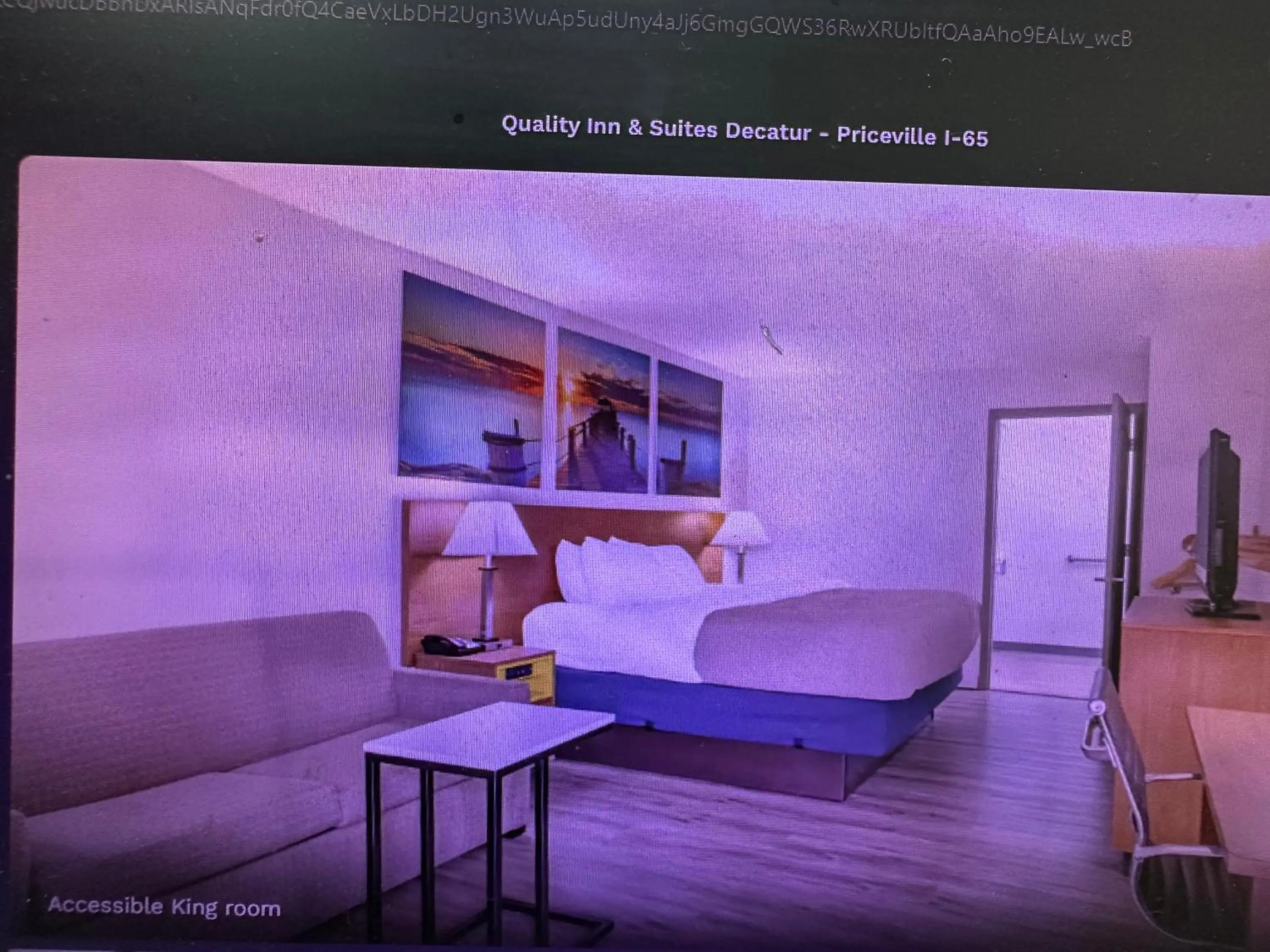 Bed in Quality Inn & Suites Decatur Priceville I-65