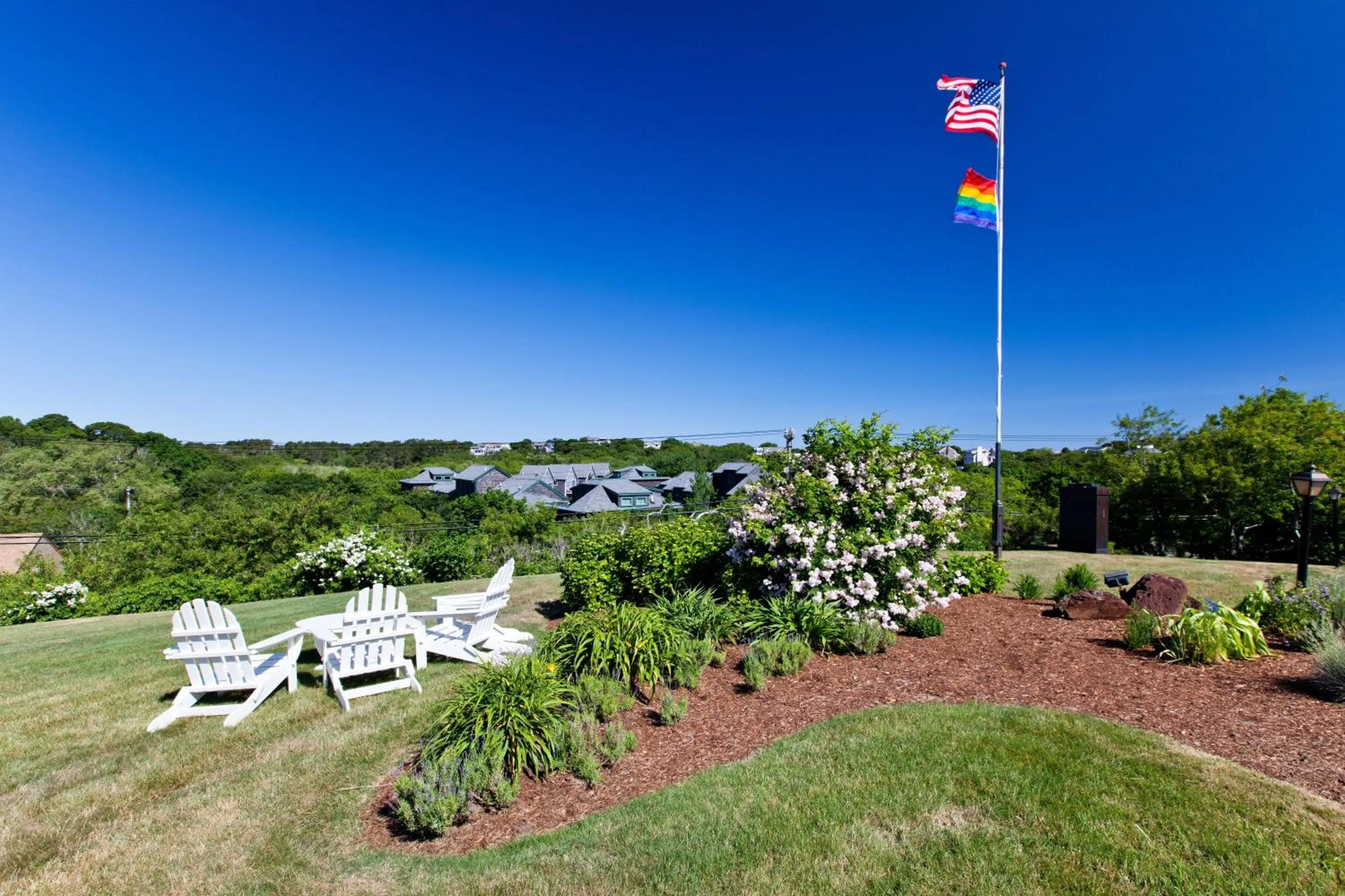 Garden in The Seaglass Inn & Spa