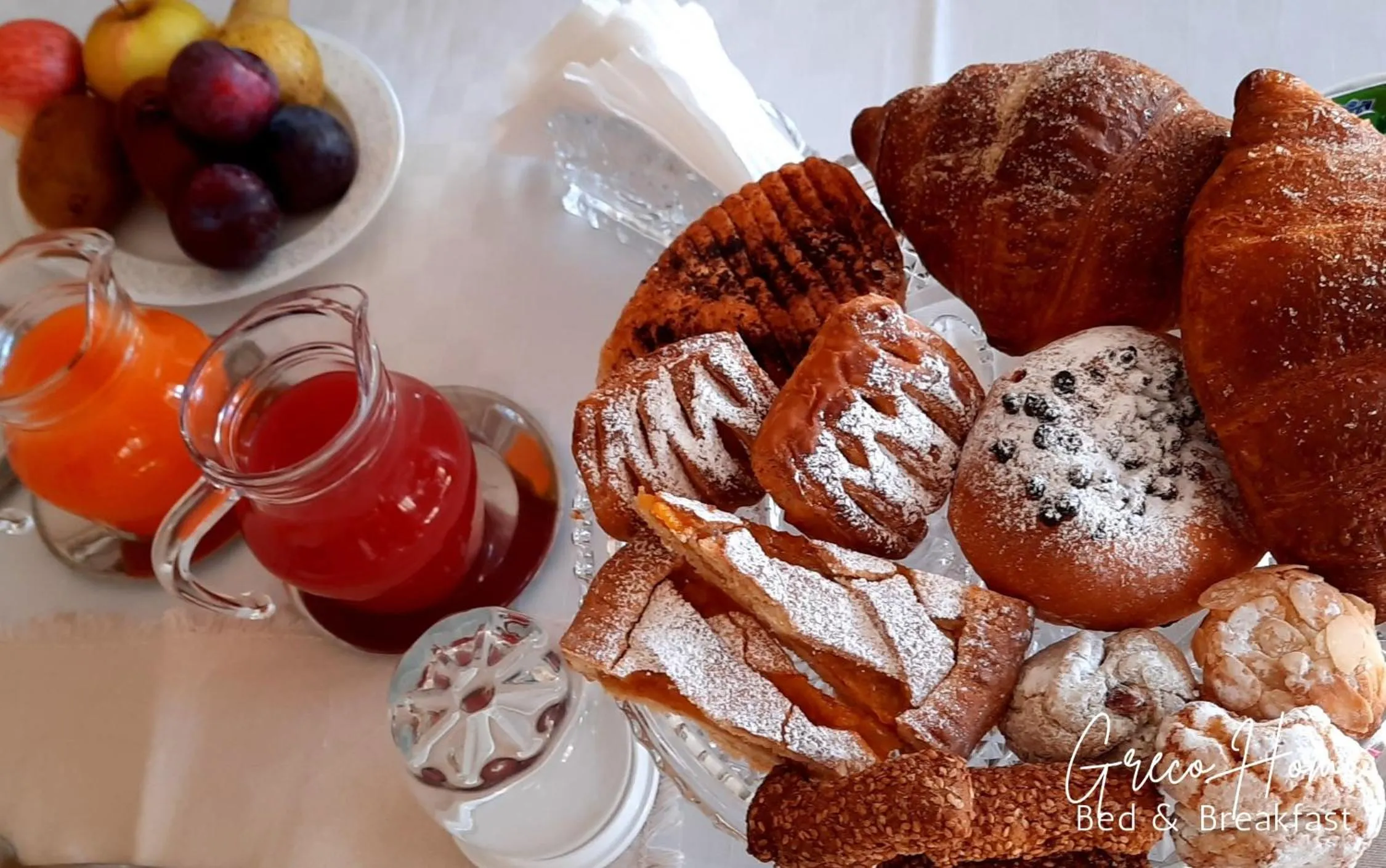 Food close-up in B&B Greco Home