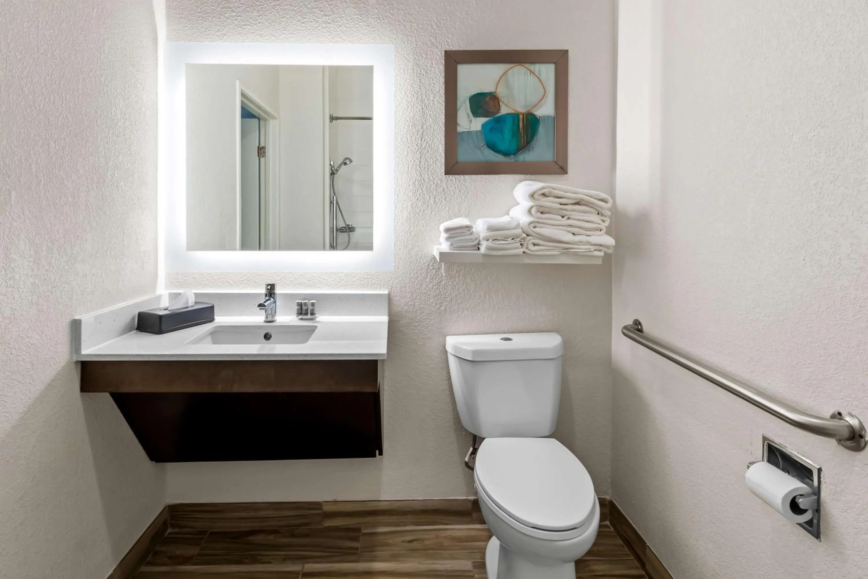 Bathroom in Best Western Worlds Of Fun