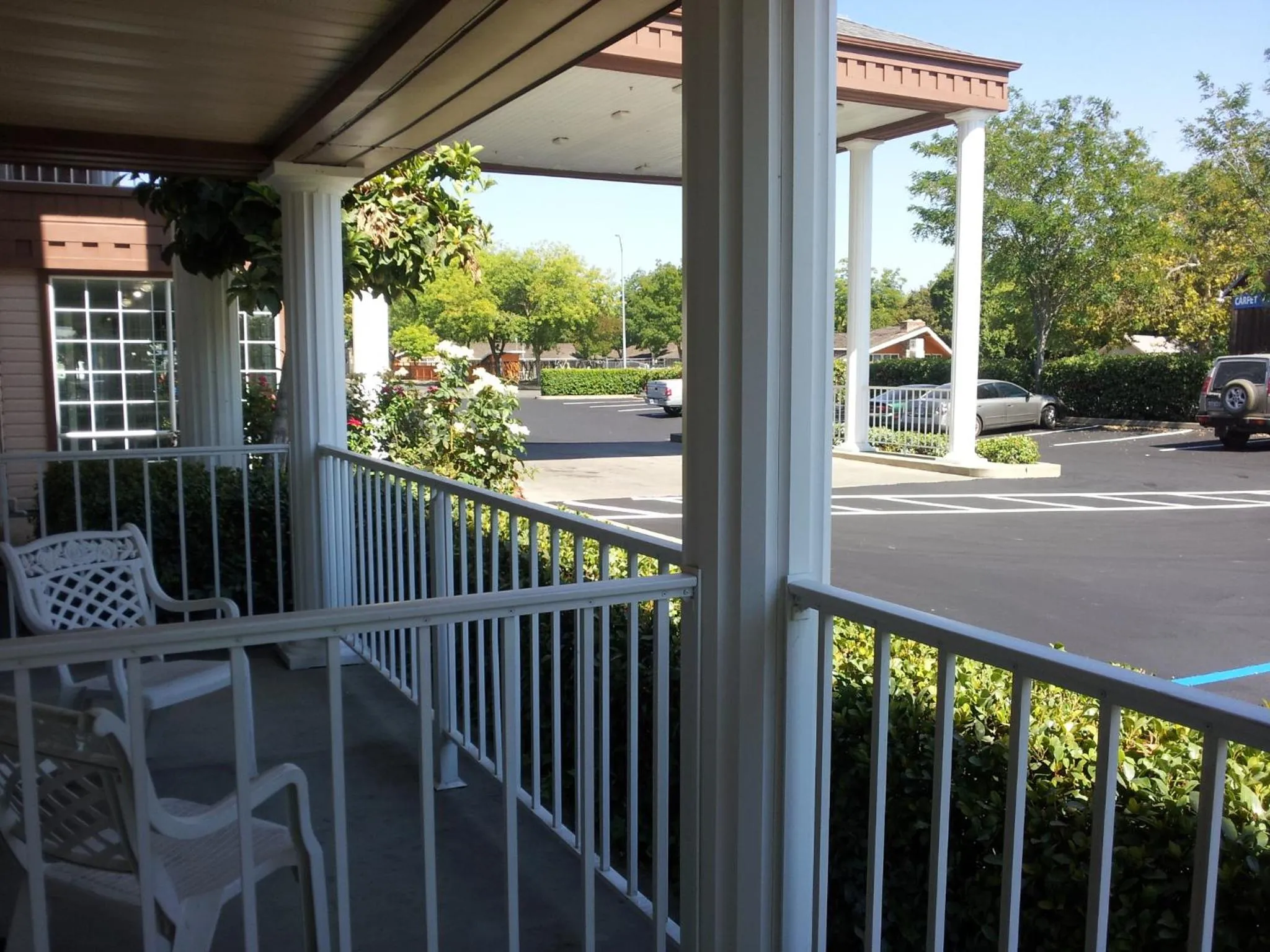 Patio in Super 8 by Wyndham Oroville