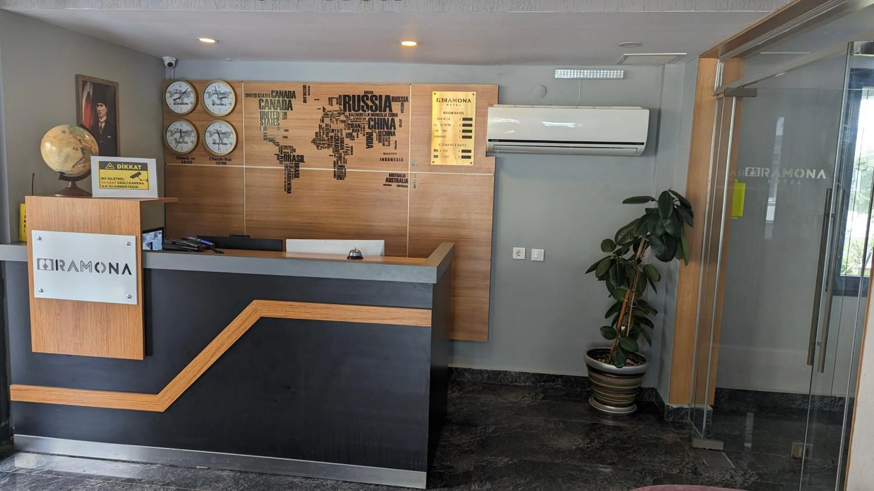 Lobby or reception in Antalya Ramona