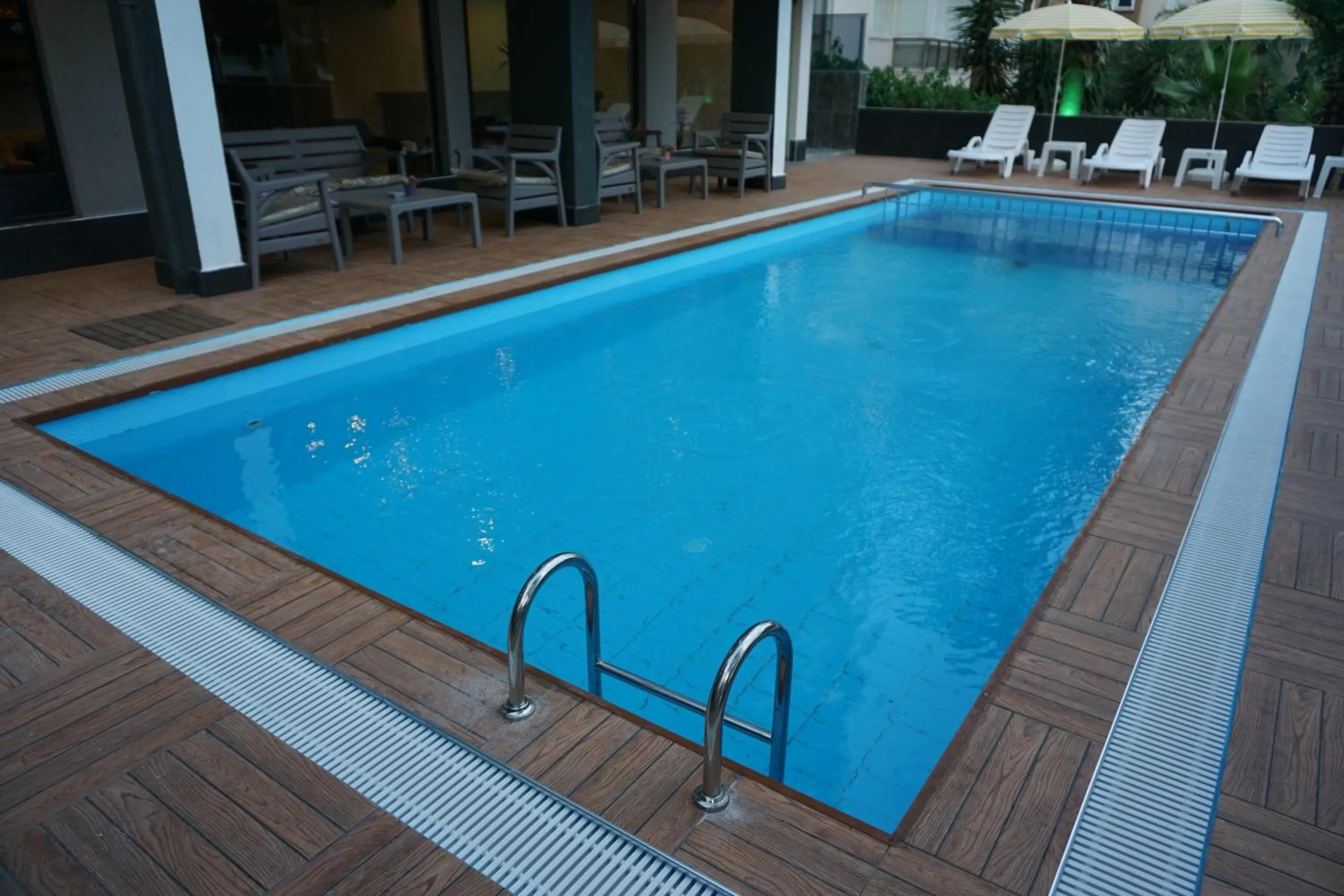 Pool view in Antalya Ramona