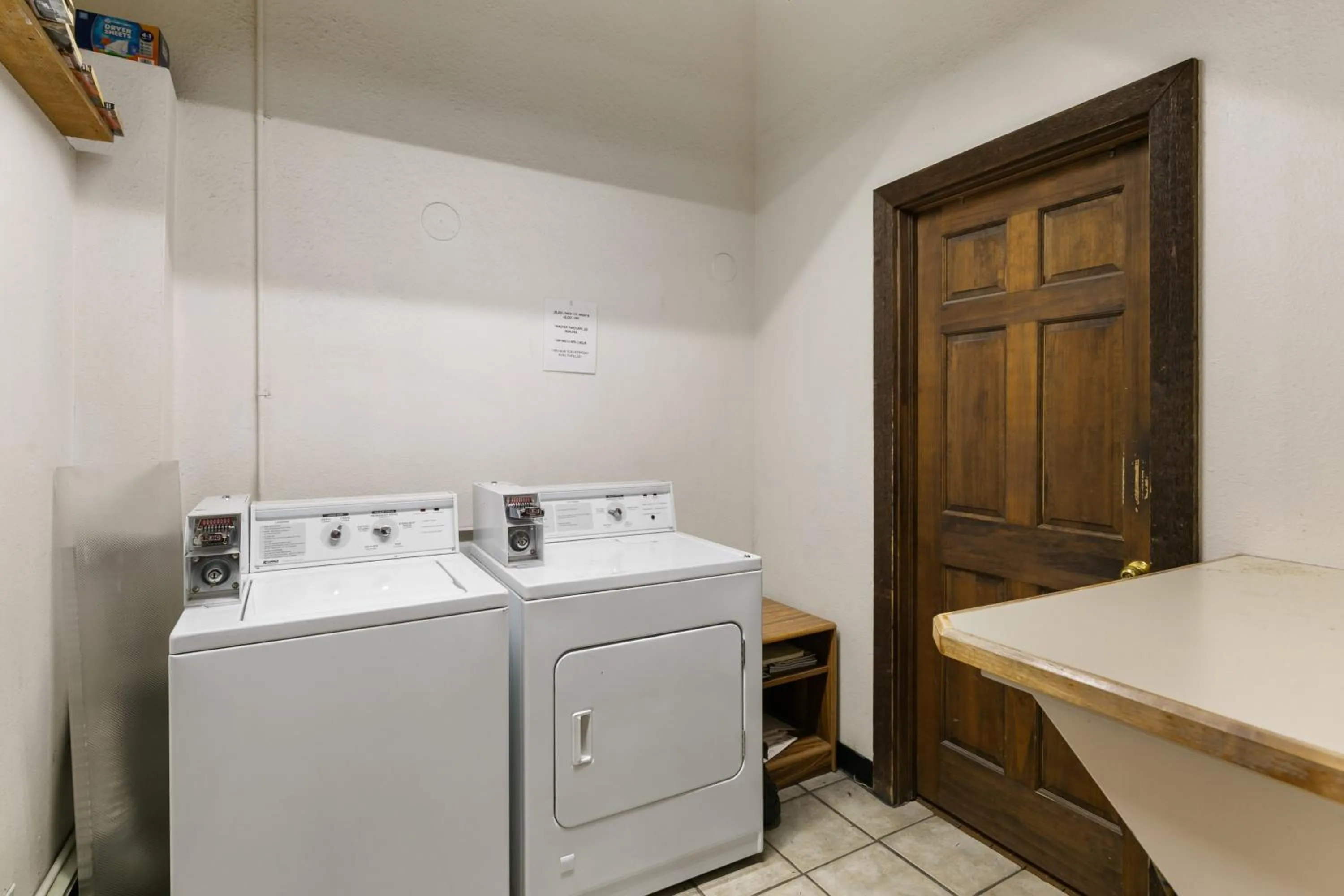 laundry in Georgetown Lodge