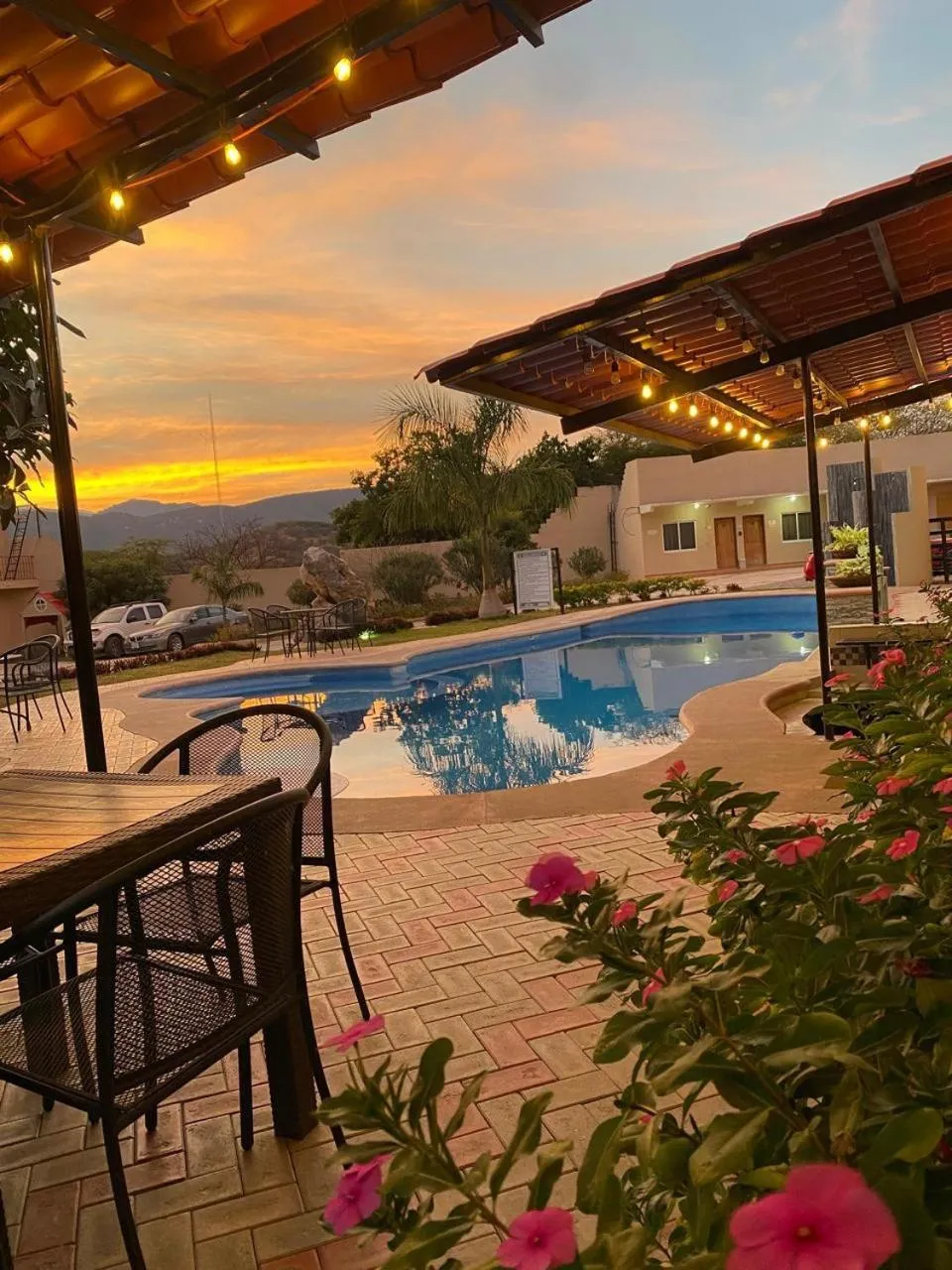 Swimming pool in Hotel y Restaurante Villas Del Sol Jalpan de Serra
