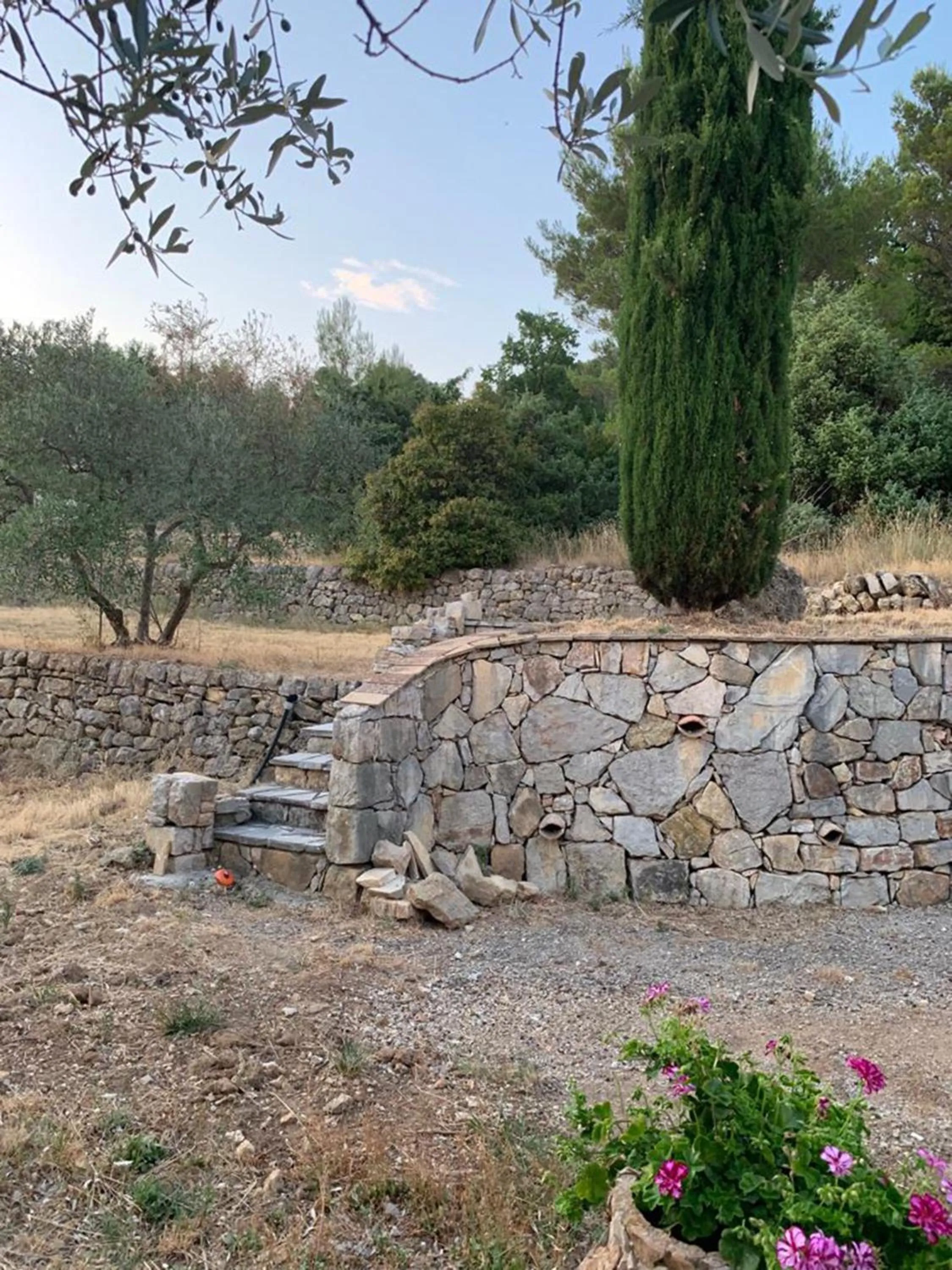 Natural landscape in Le Clos en Provence