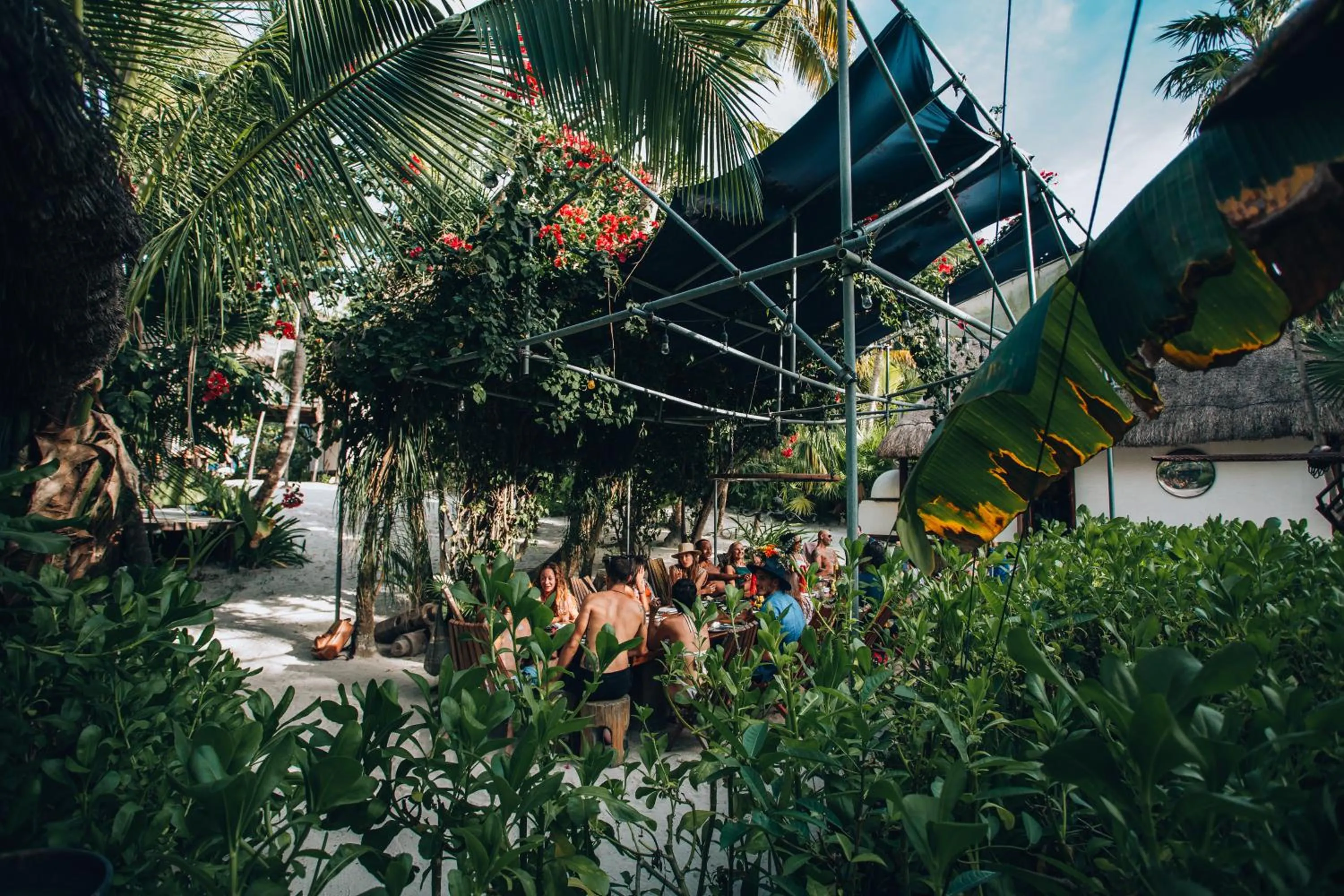 Restaurant/places to eat in Libelula Tulum Beachfront Hotel