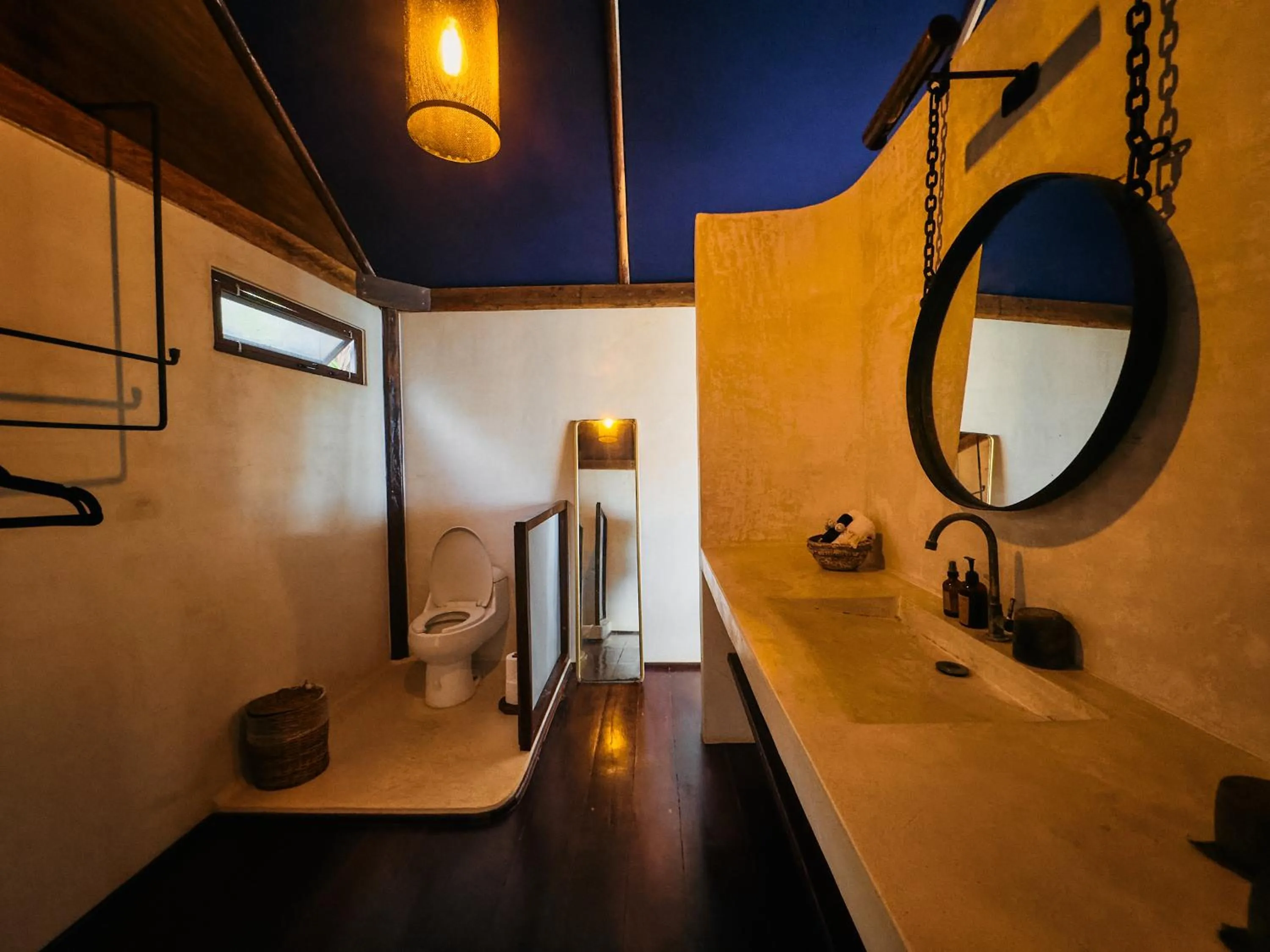 Bathroom in Libelula Tulum Beachfront Hotel