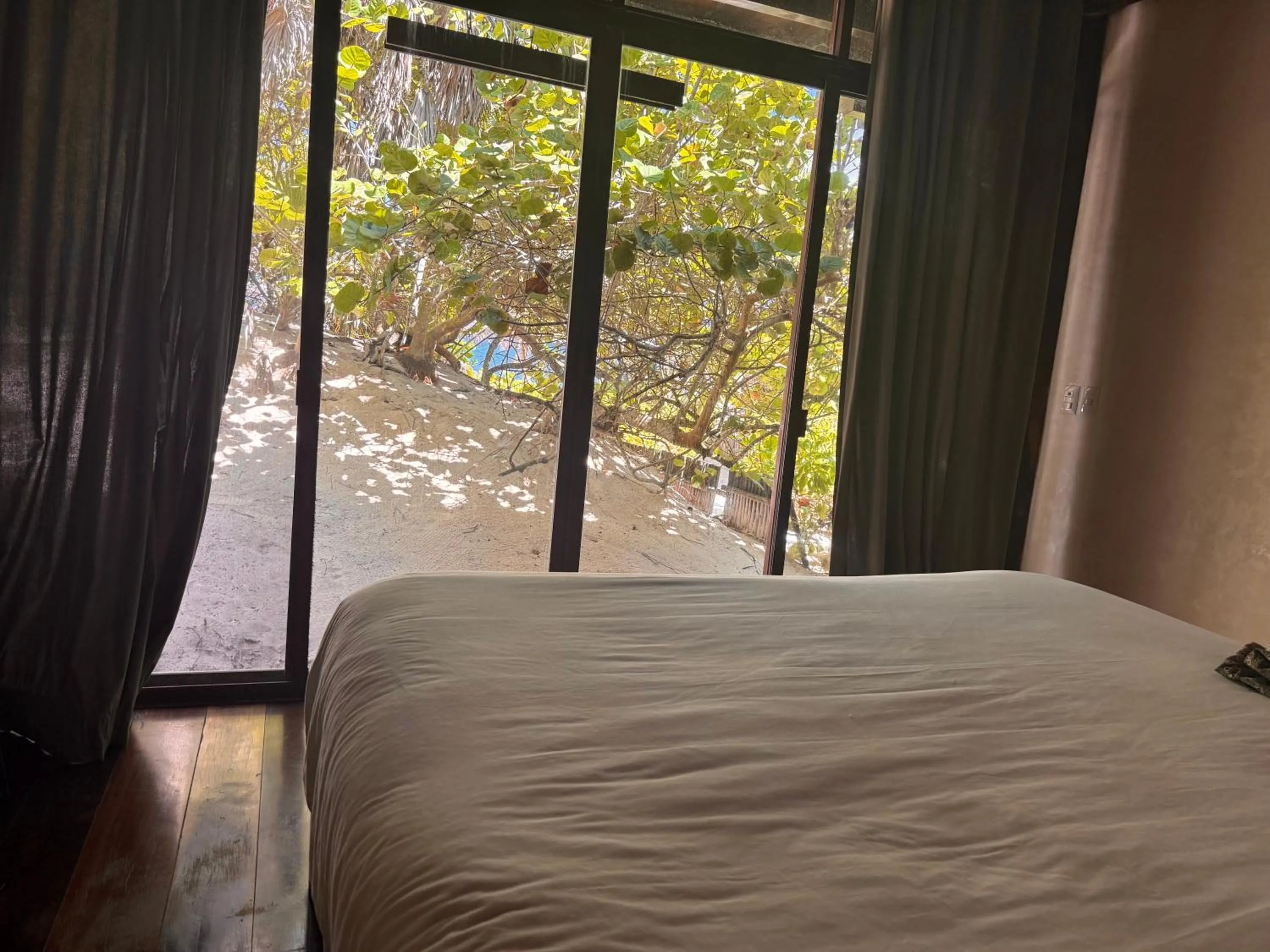 Bedroom, Bed in Libelula Tulum Beachfront Hotel