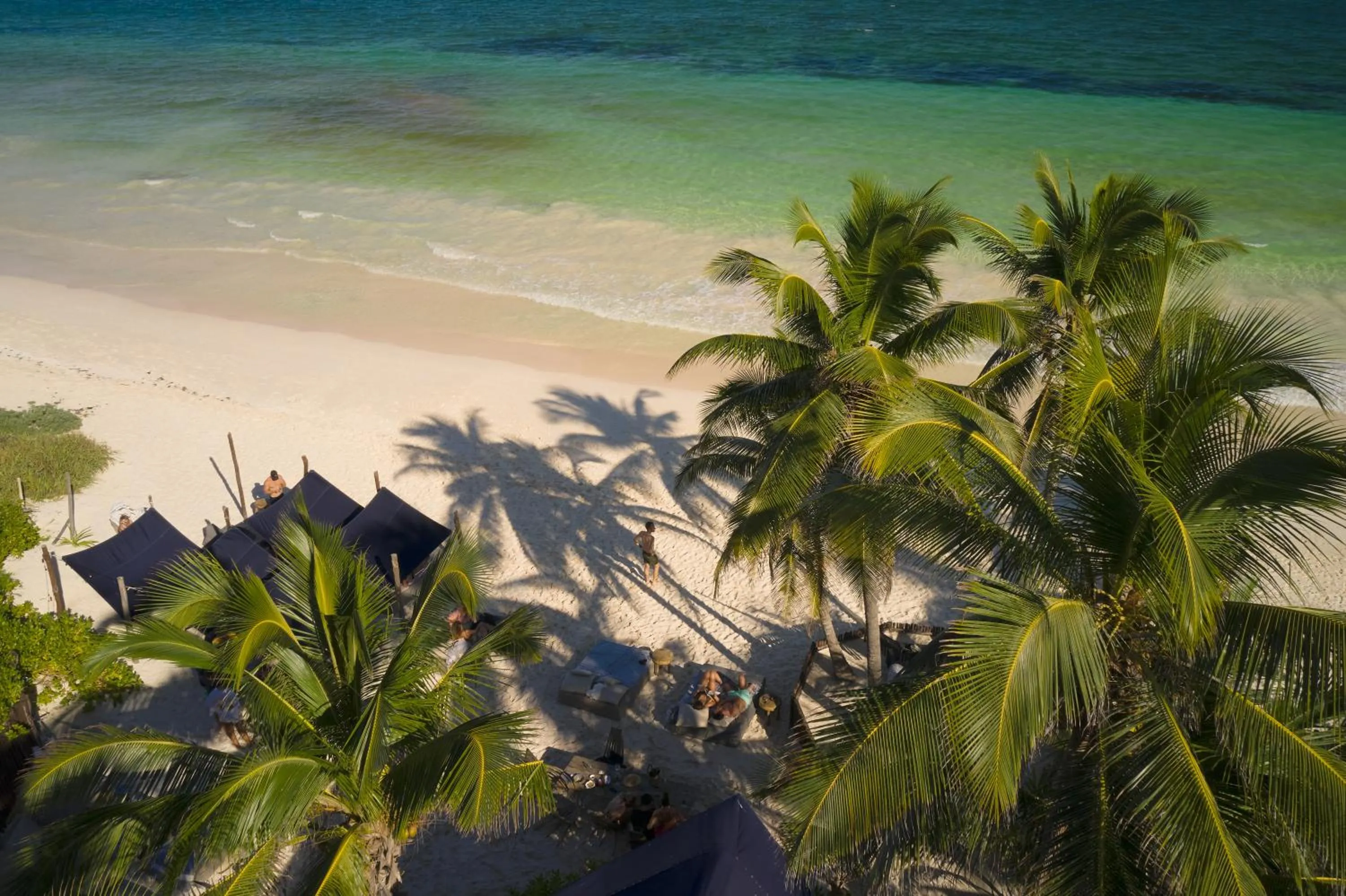 Beach in Libelula Tulum Beachfront Hotel