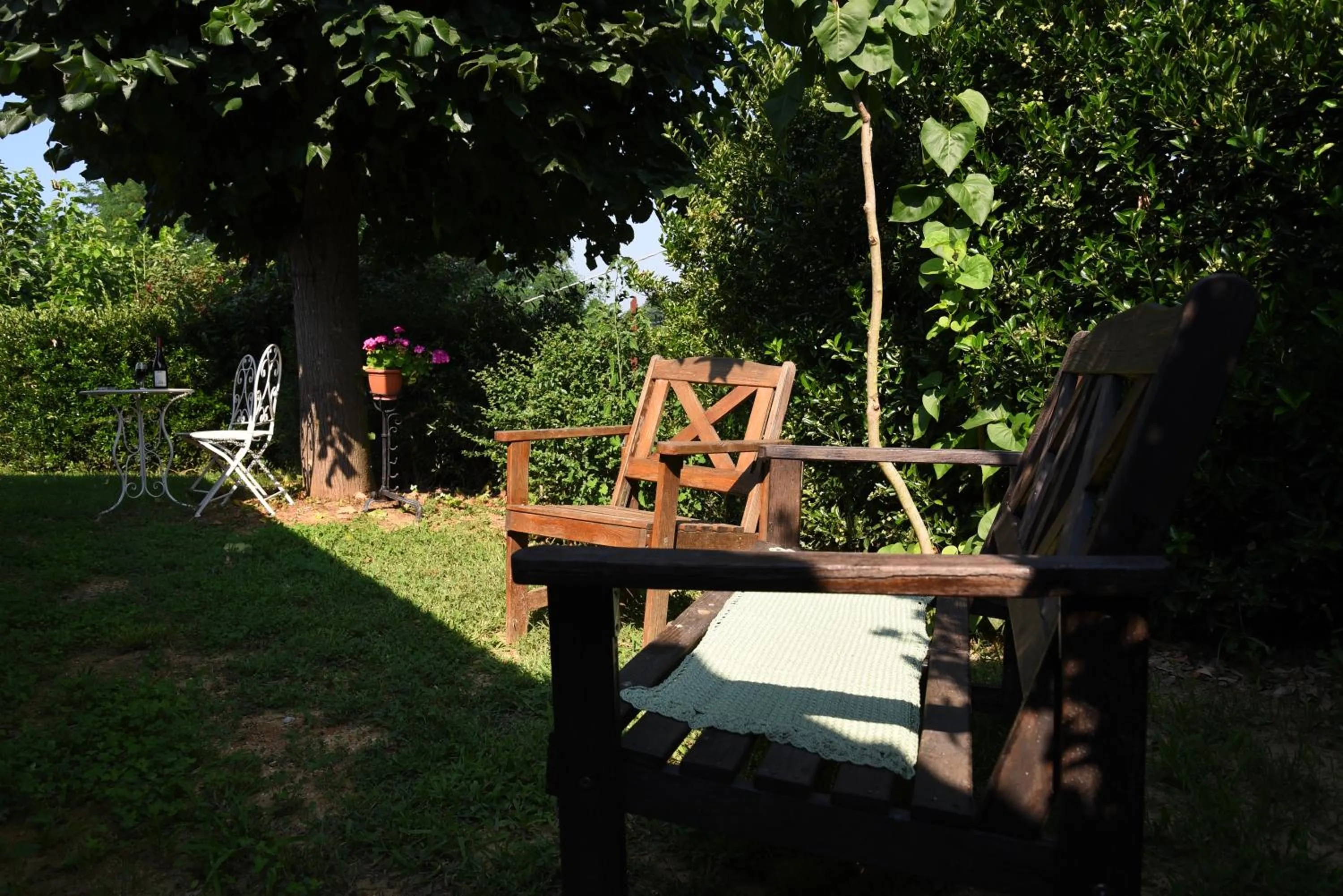 Garden in B&B La Riundela