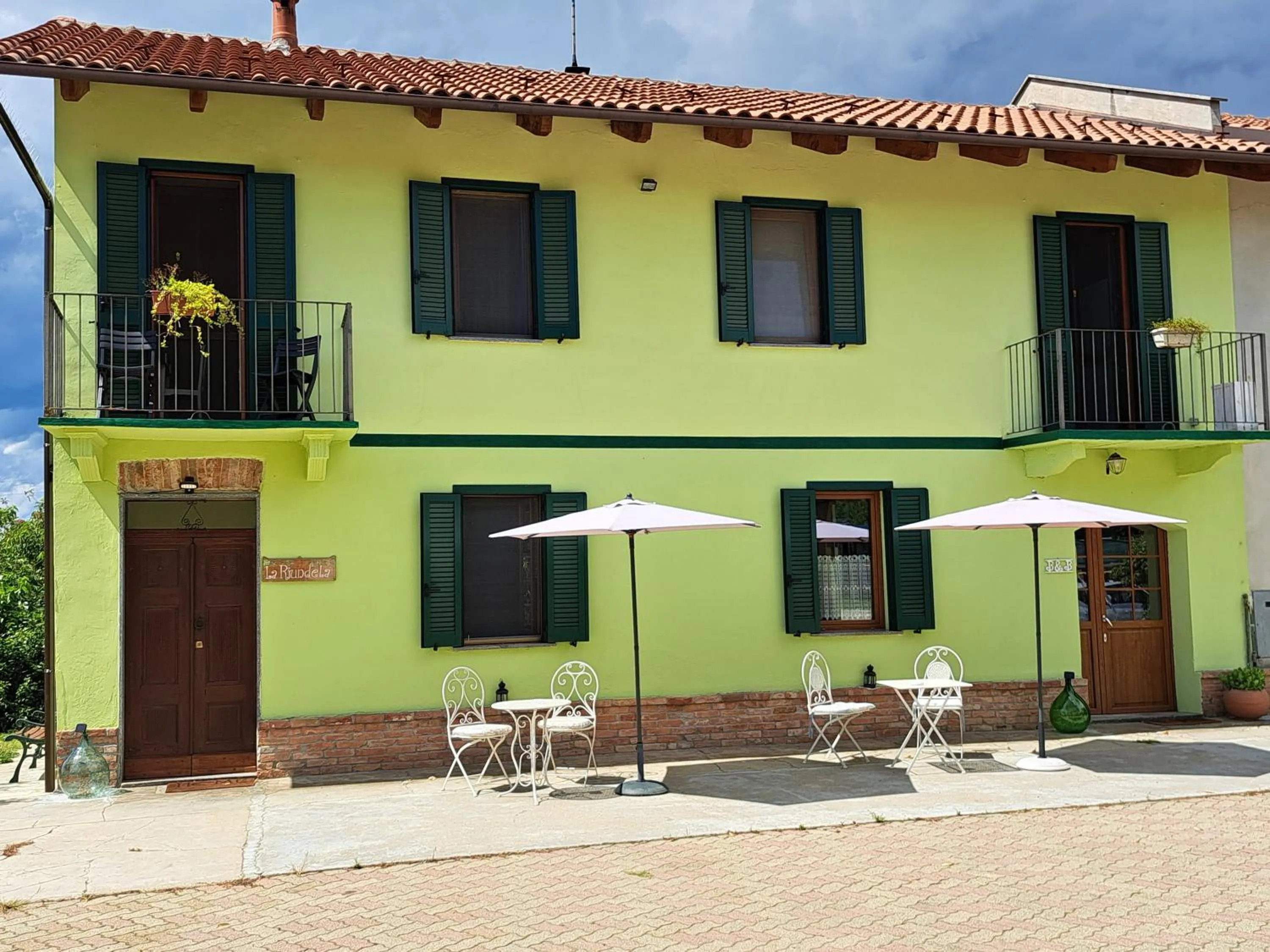 Property building in B&B La Riundela