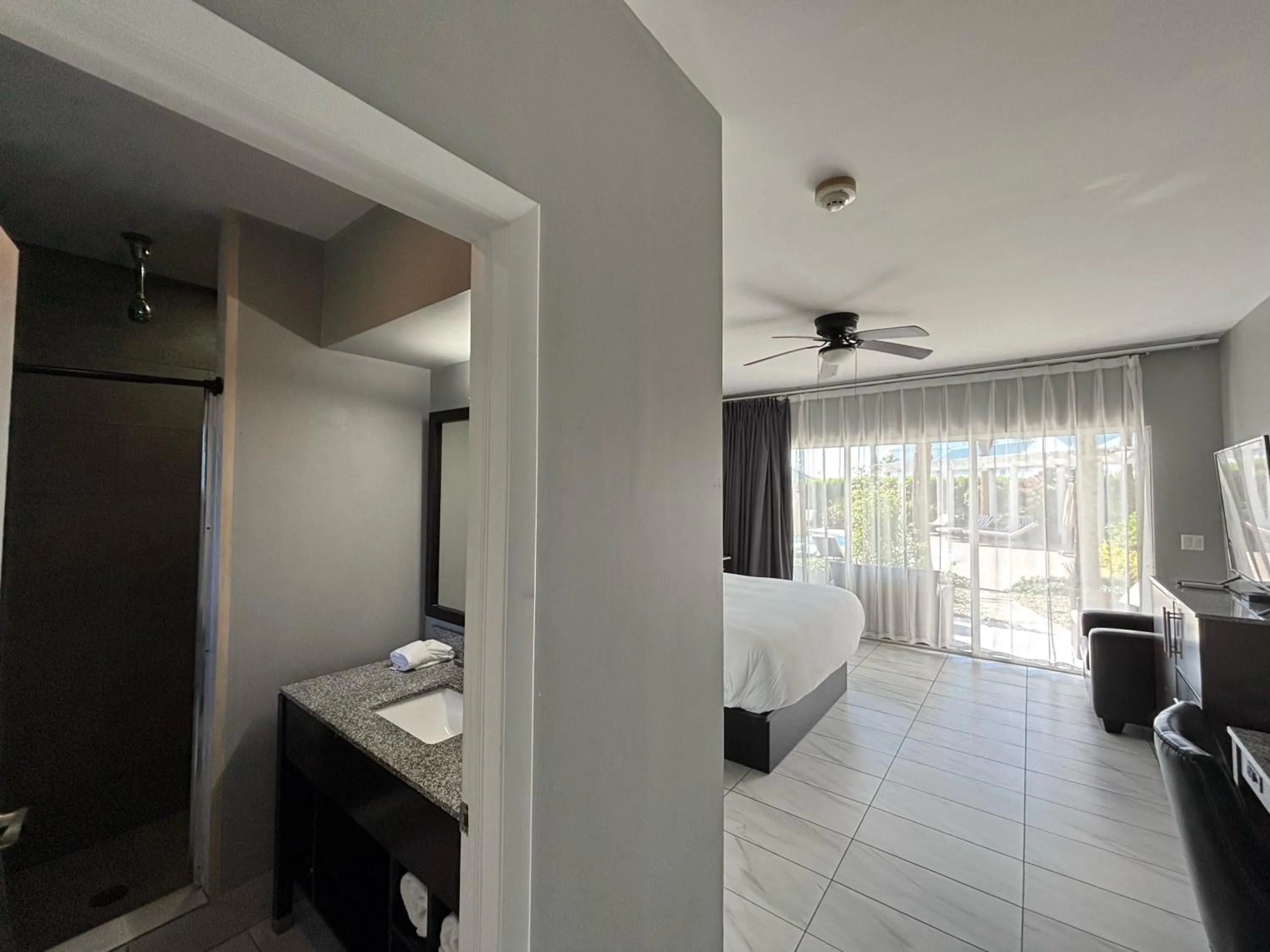 Bedroom in Grace Bay Suites
