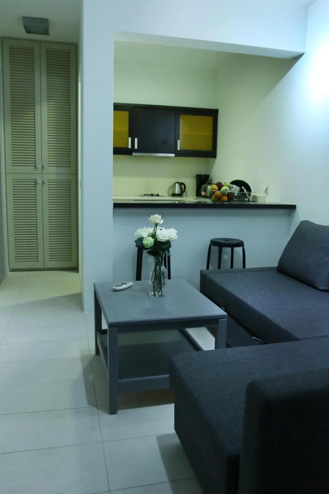 Kitchen or kitchenette in VIVIAN Art Apartments