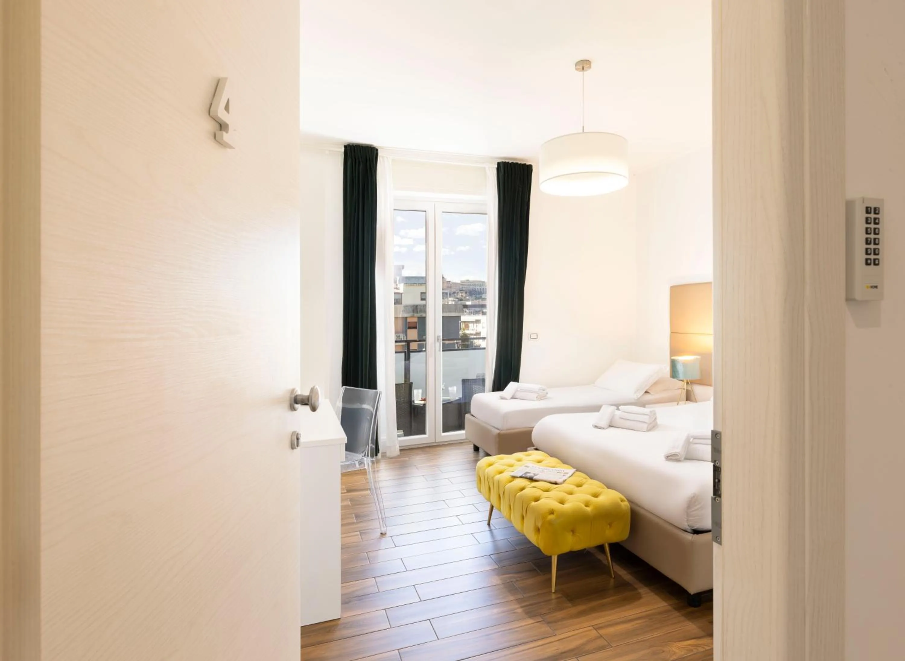 Bed in Mapi’s Rooms