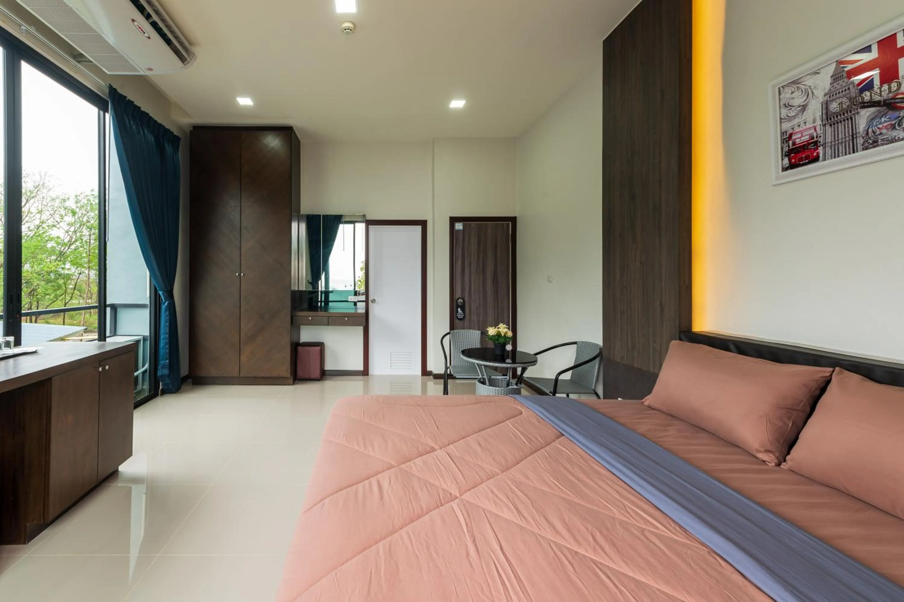 Bed in Aownoi Bay Resort