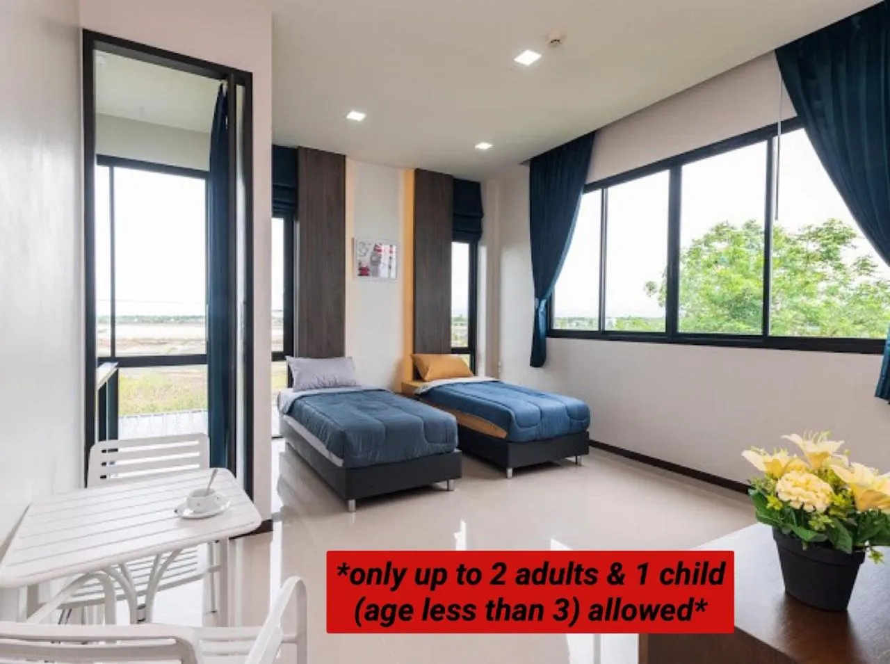 Bed in Aownoi Bay Resort