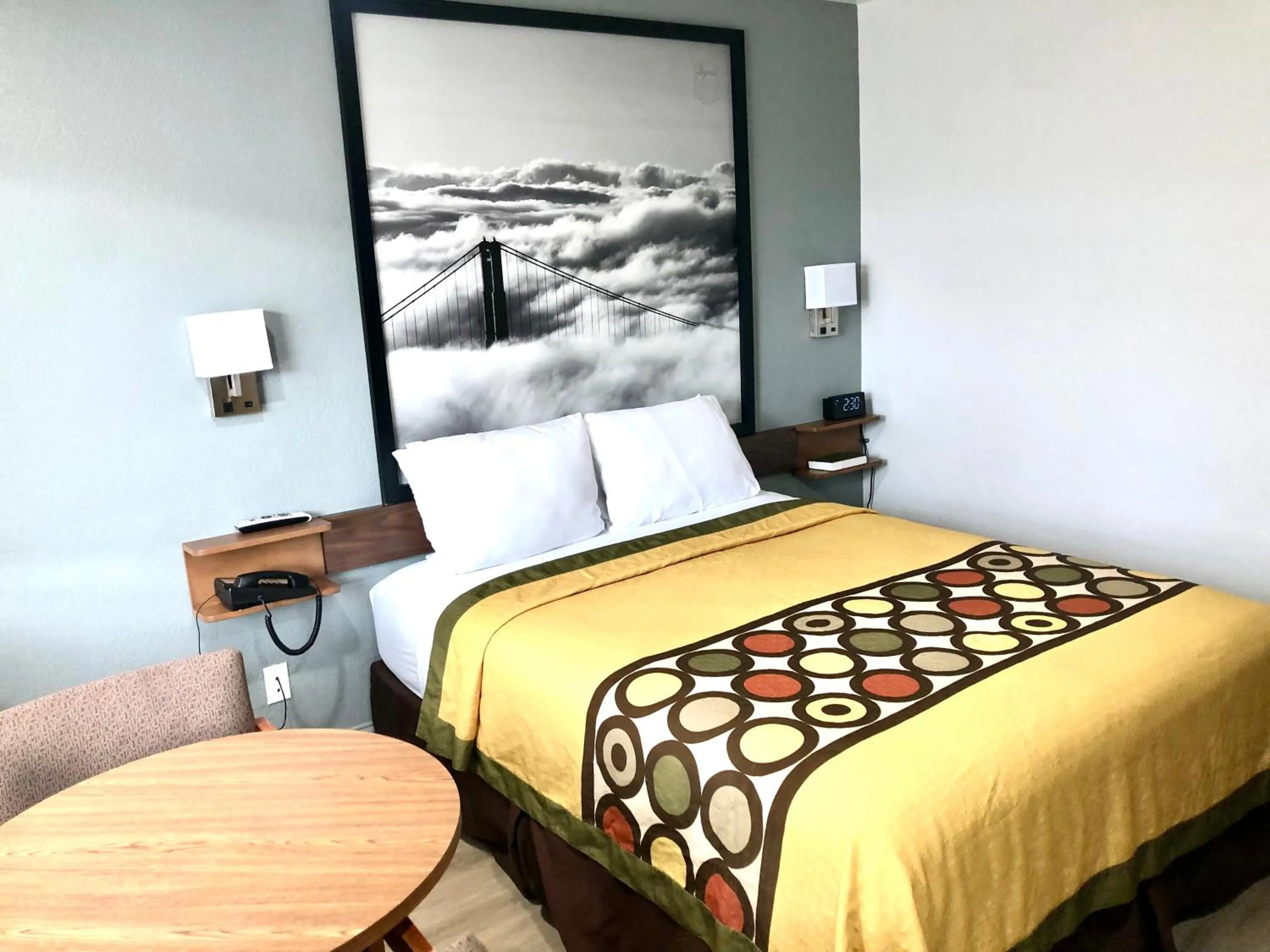 Bed in Super 8 by Wyndham Fort Bragg