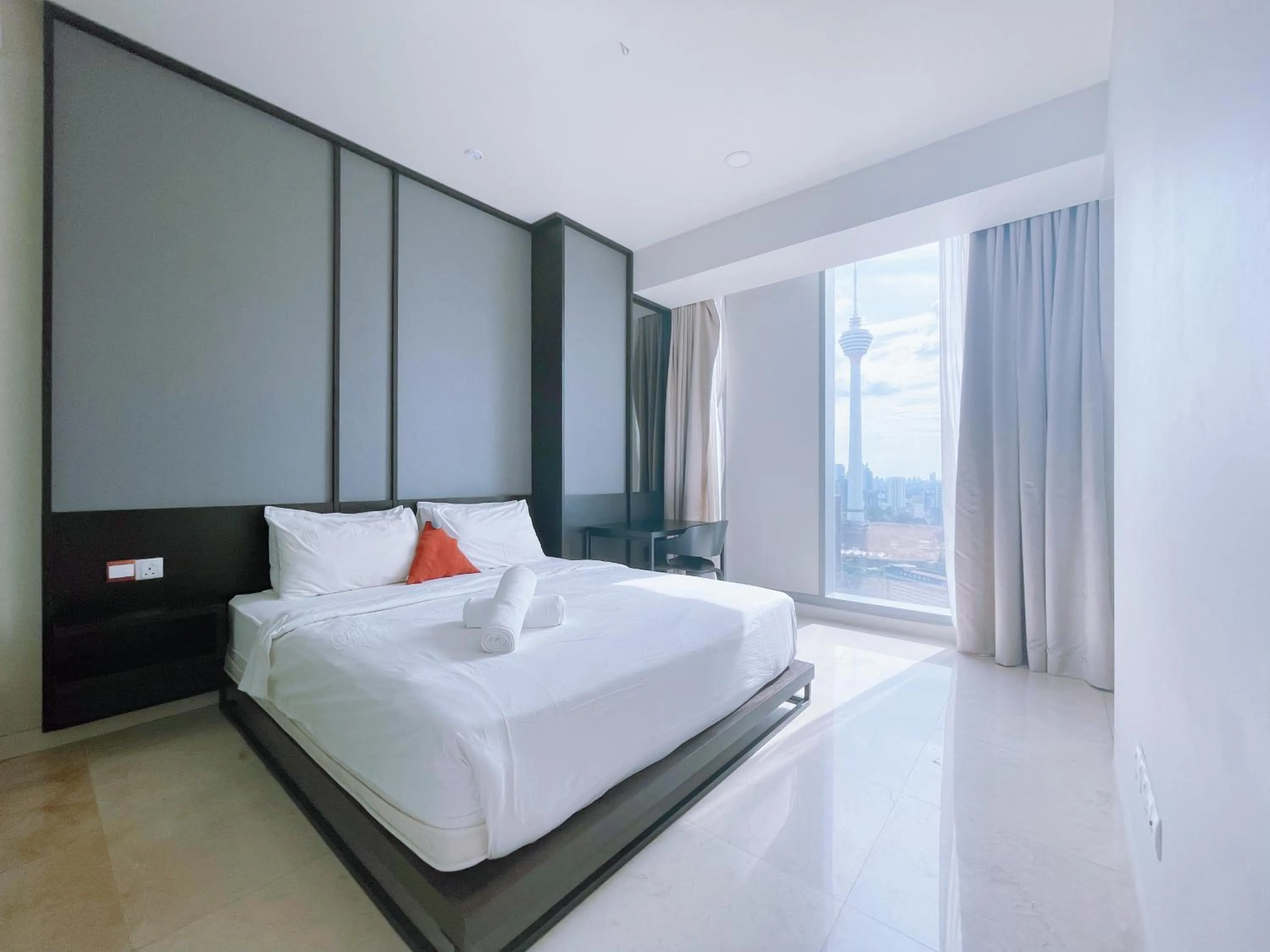 Bed in Tropicana Residence KLCC @ Getaway Home Suite