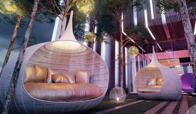 Lounge or bar in Tropicana Residence KLCC @ Getaway Home Suite