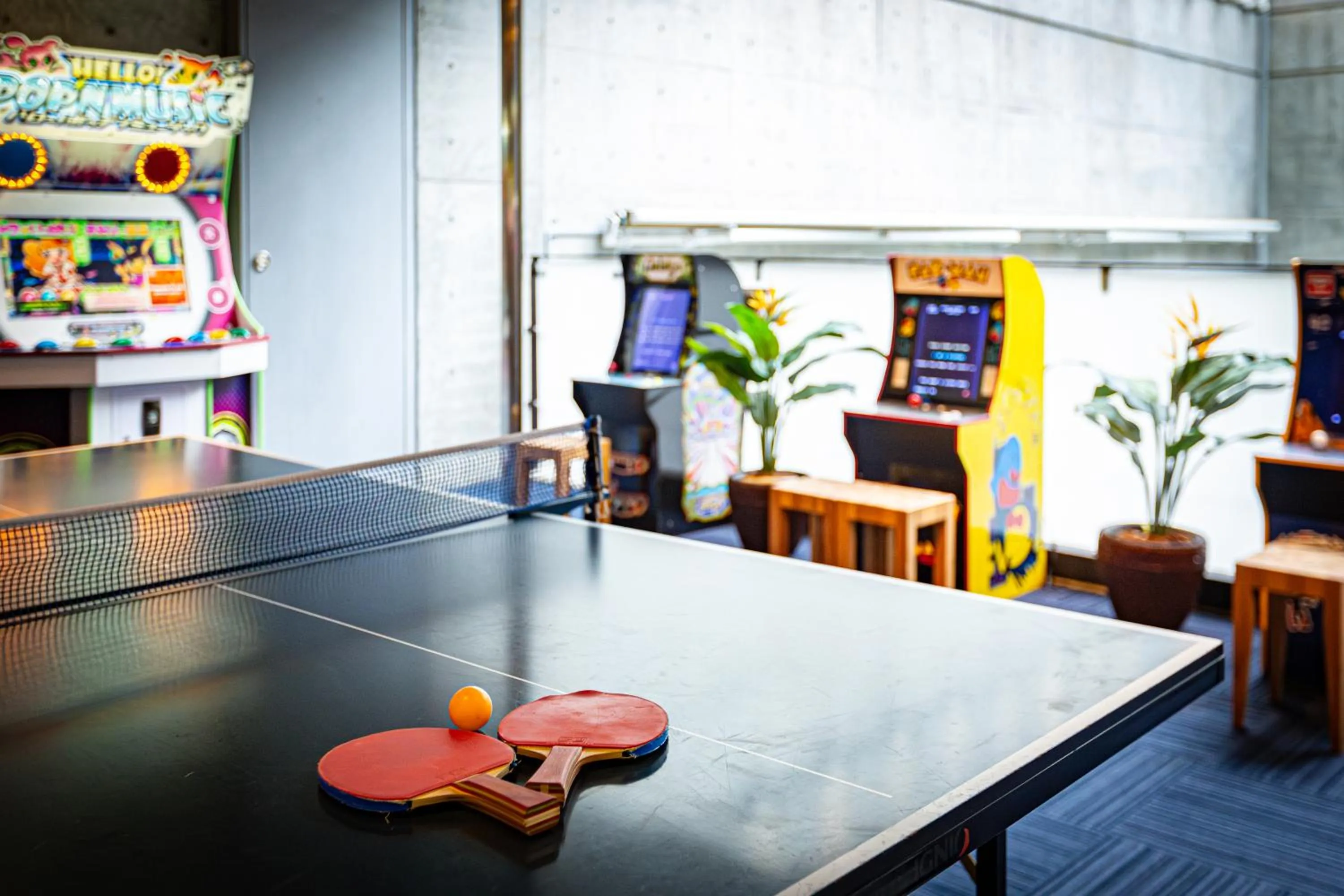 Game Room in Hotel Pasela Living Shinjuku