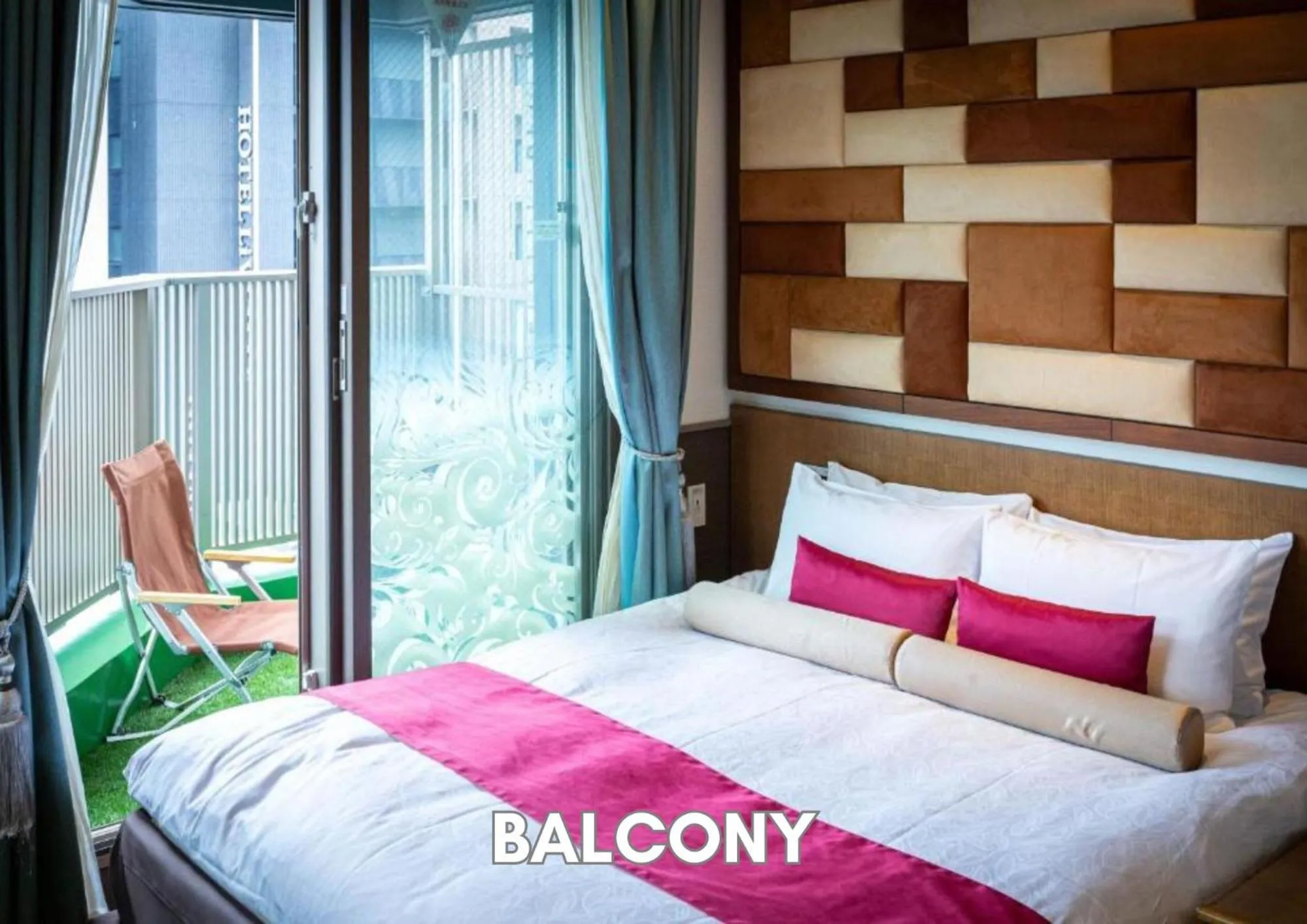 Bed in Hotel Pasela Living Shinjuku