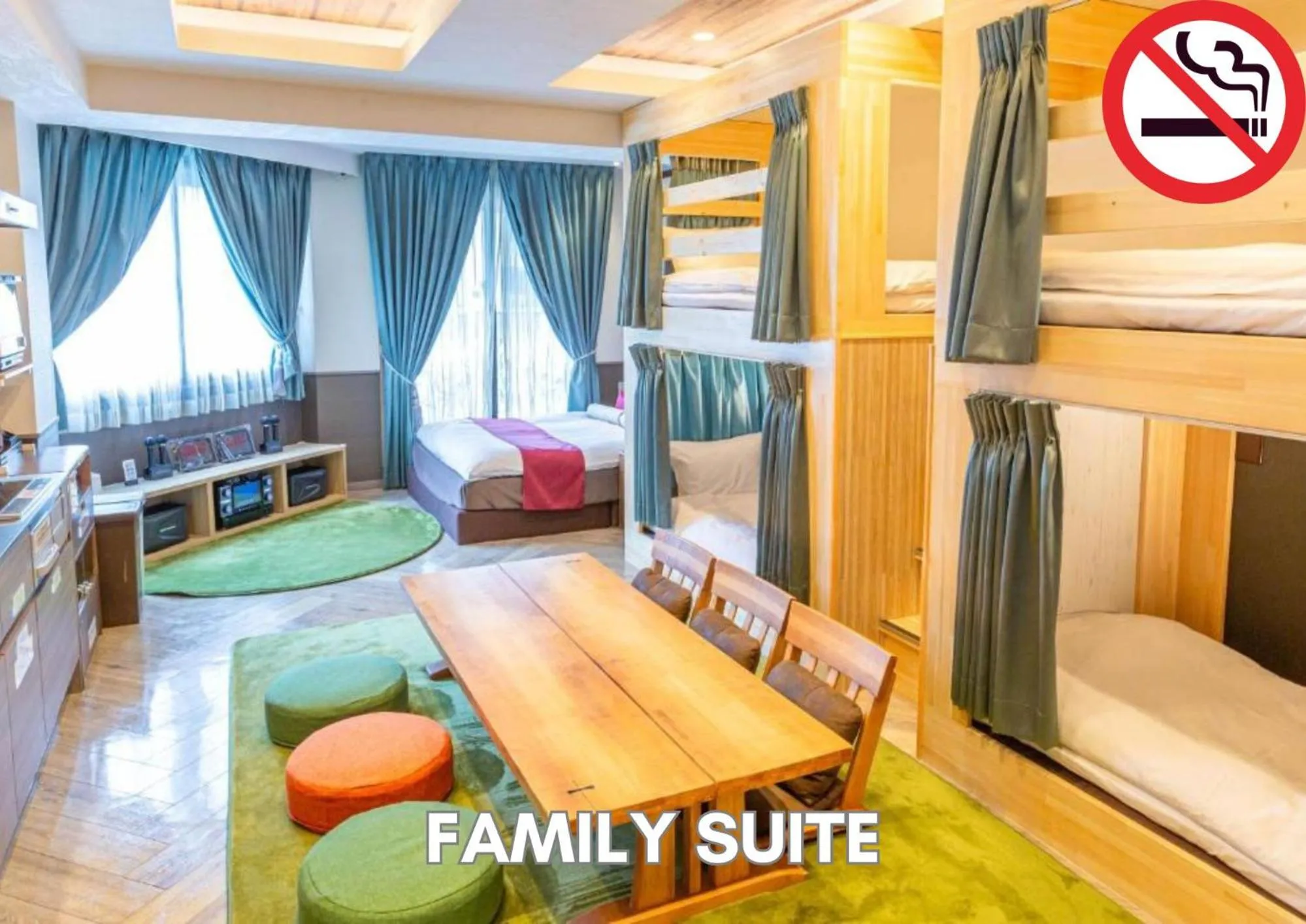 Bed in Hotel Pasela Living Shinjuku