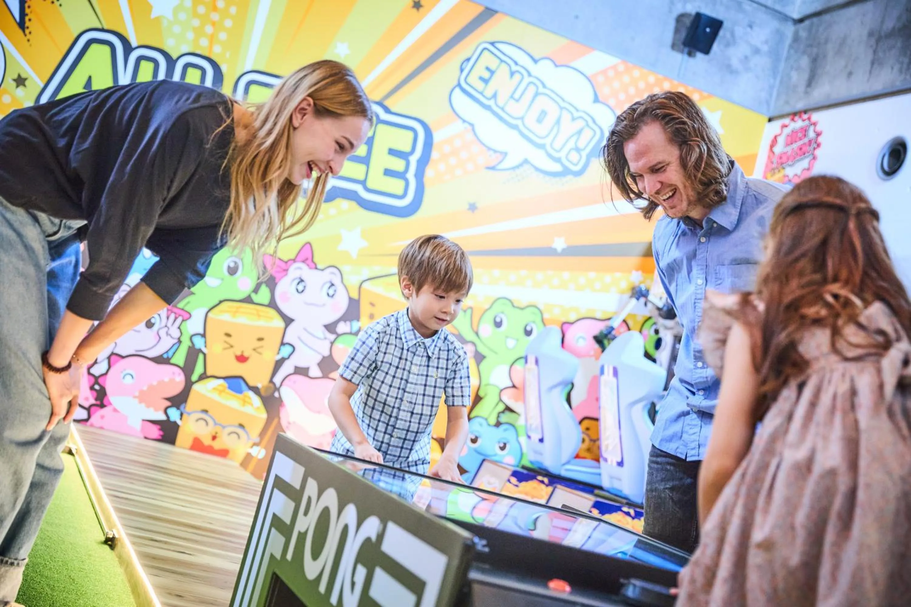 Game Room in Hotel Pasela Living Shinjuku