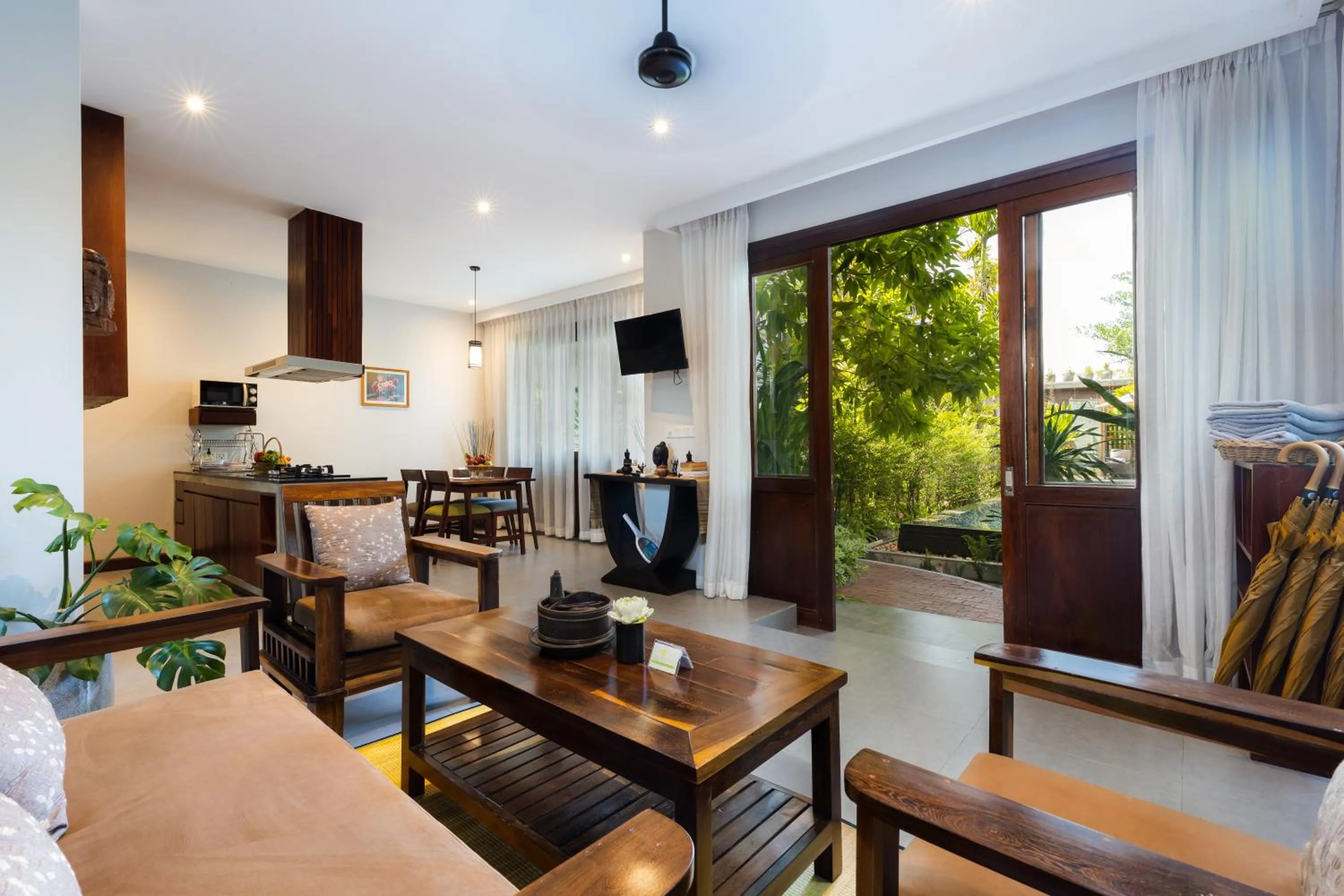 Living room in Golden Vishnu Villa