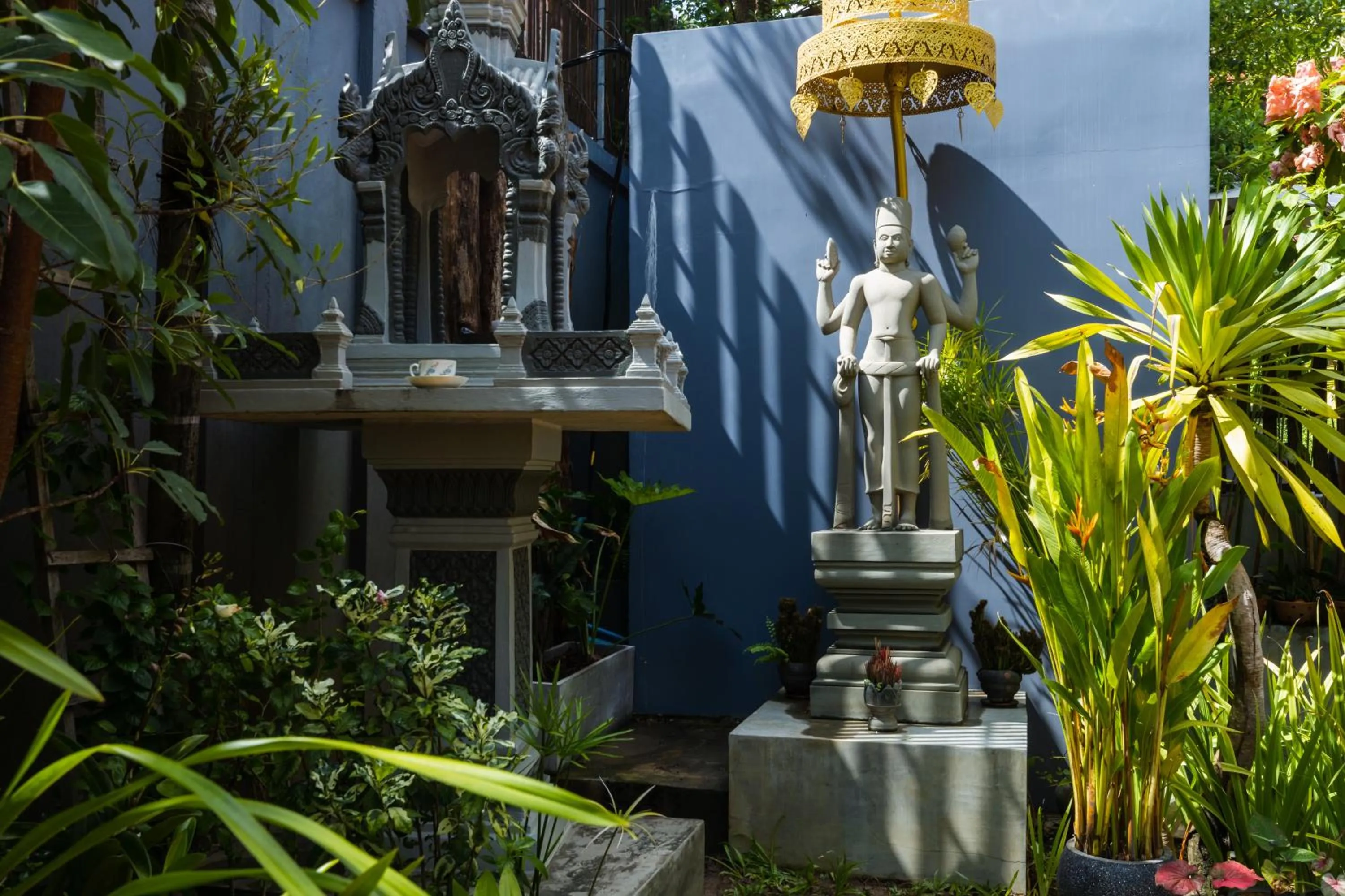 Decorative detail in Golden Vishnu Villa