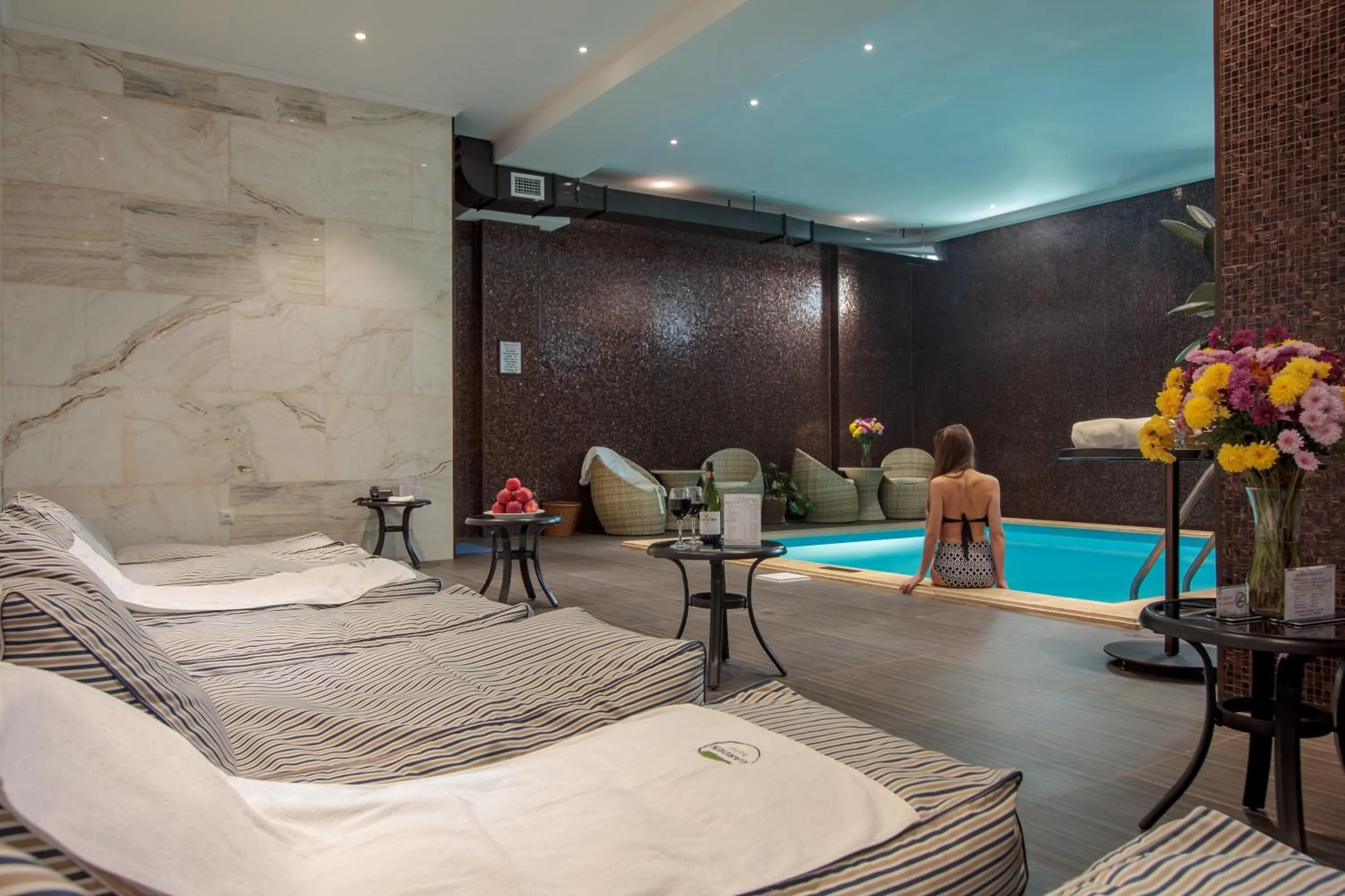 Sauna in Garden Hotel & SPA