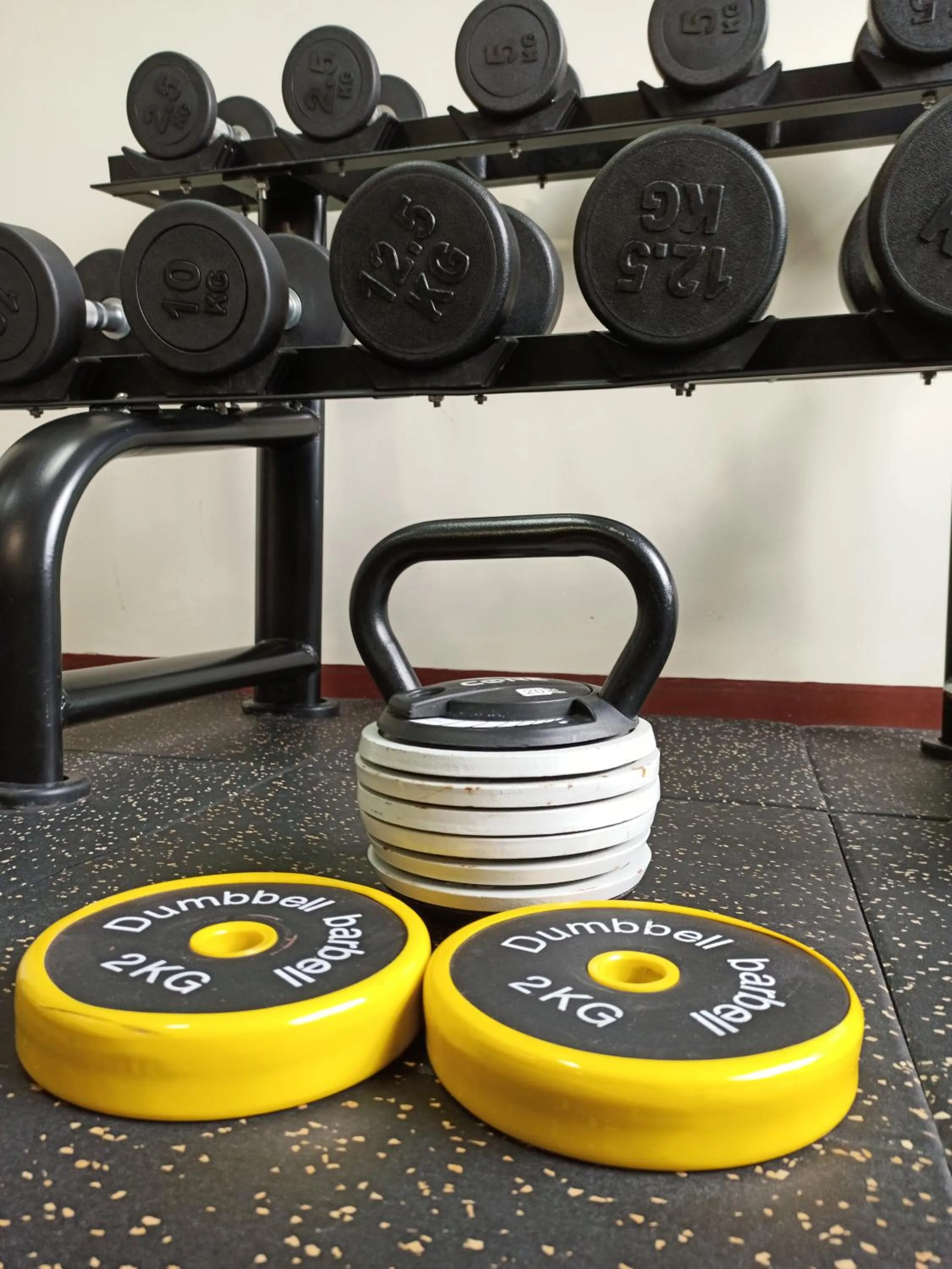 Fitness centre/facilities in 456 Hotel