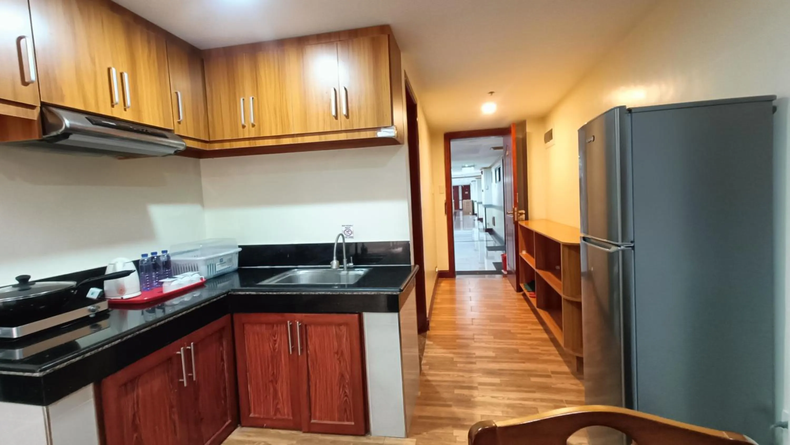 Kitchen or kitchenette in 456 Hotel