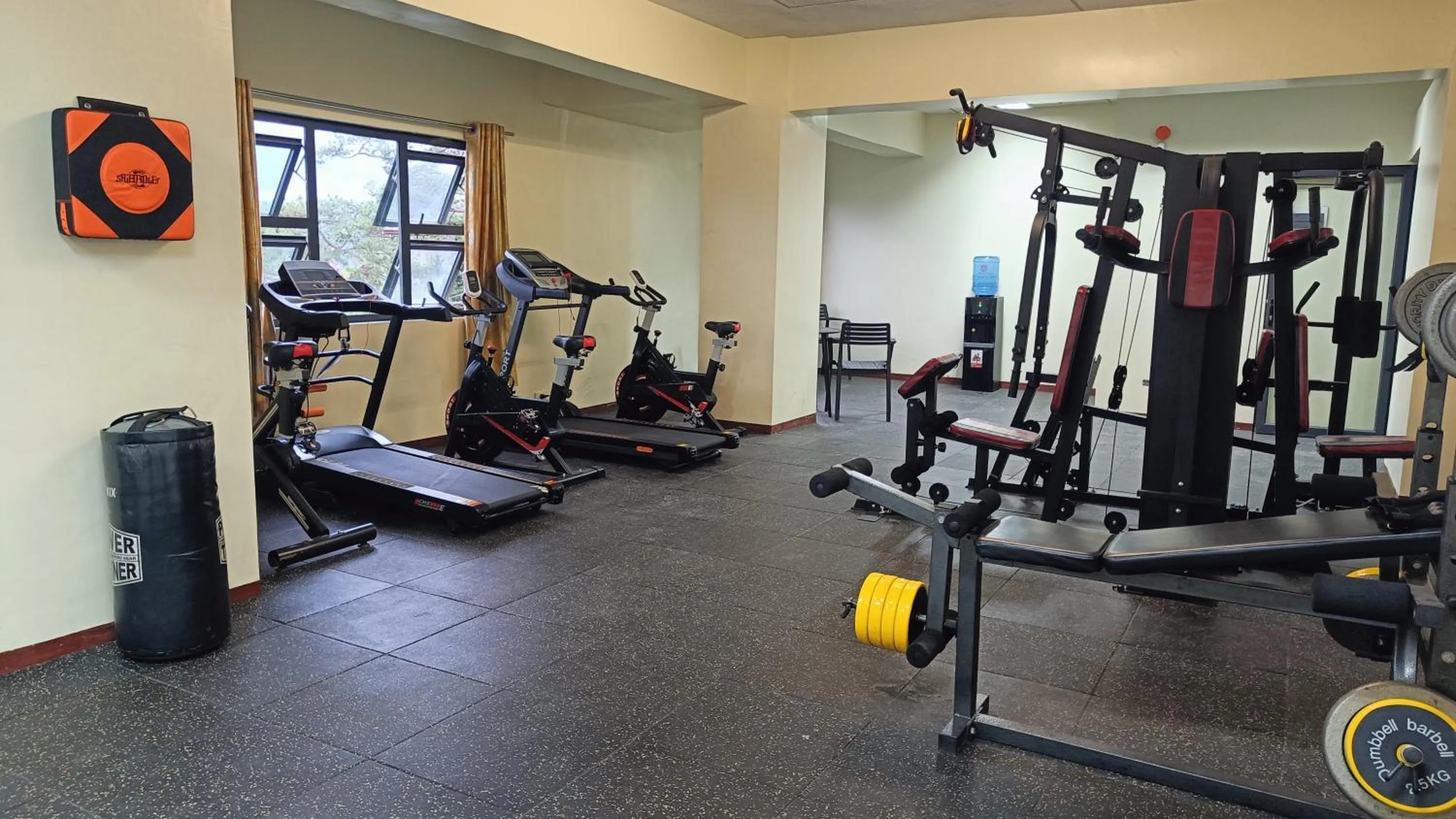 Fitness centre/facilities in 456 Hotel