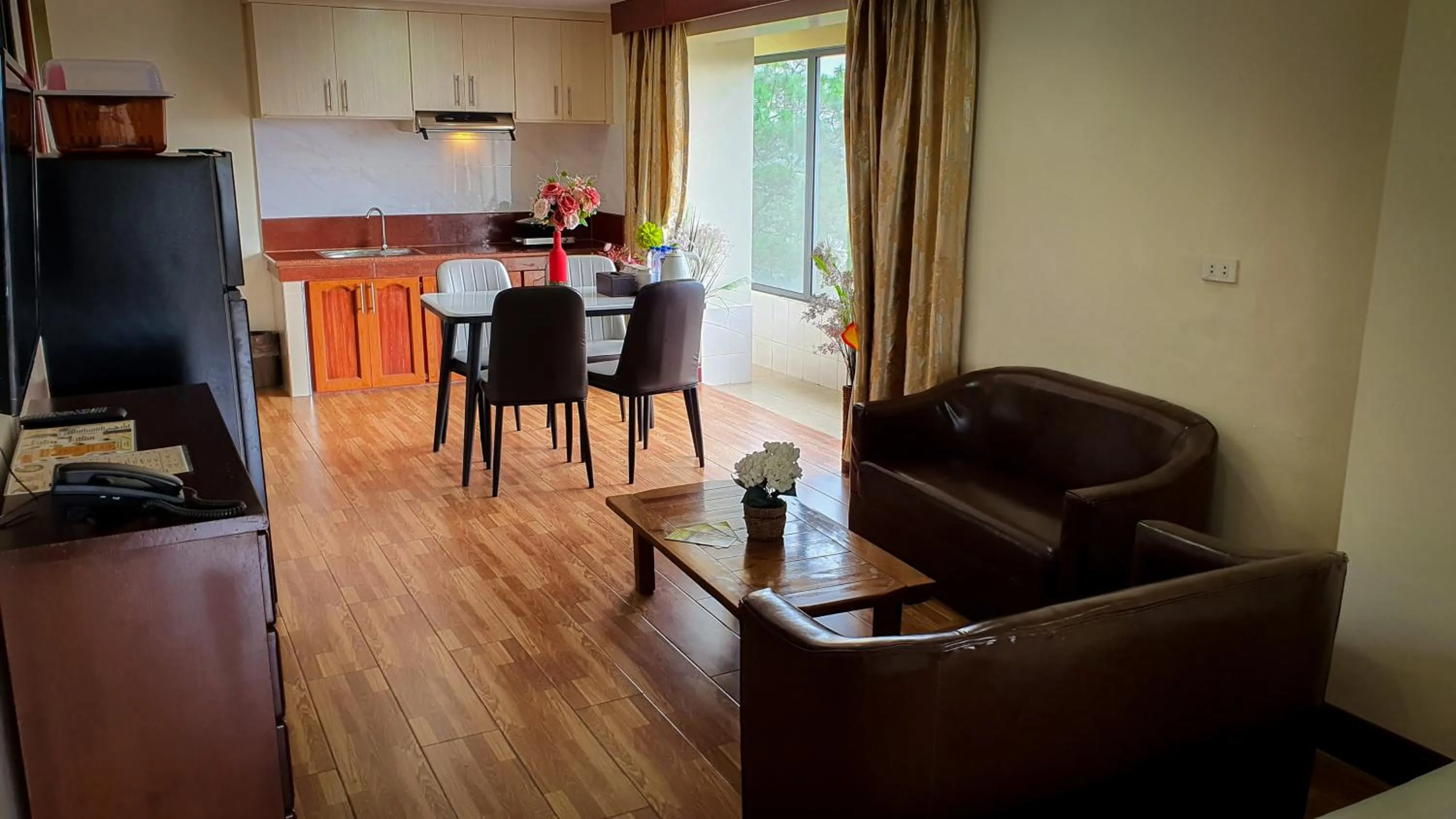 Living room in 456 Hotel