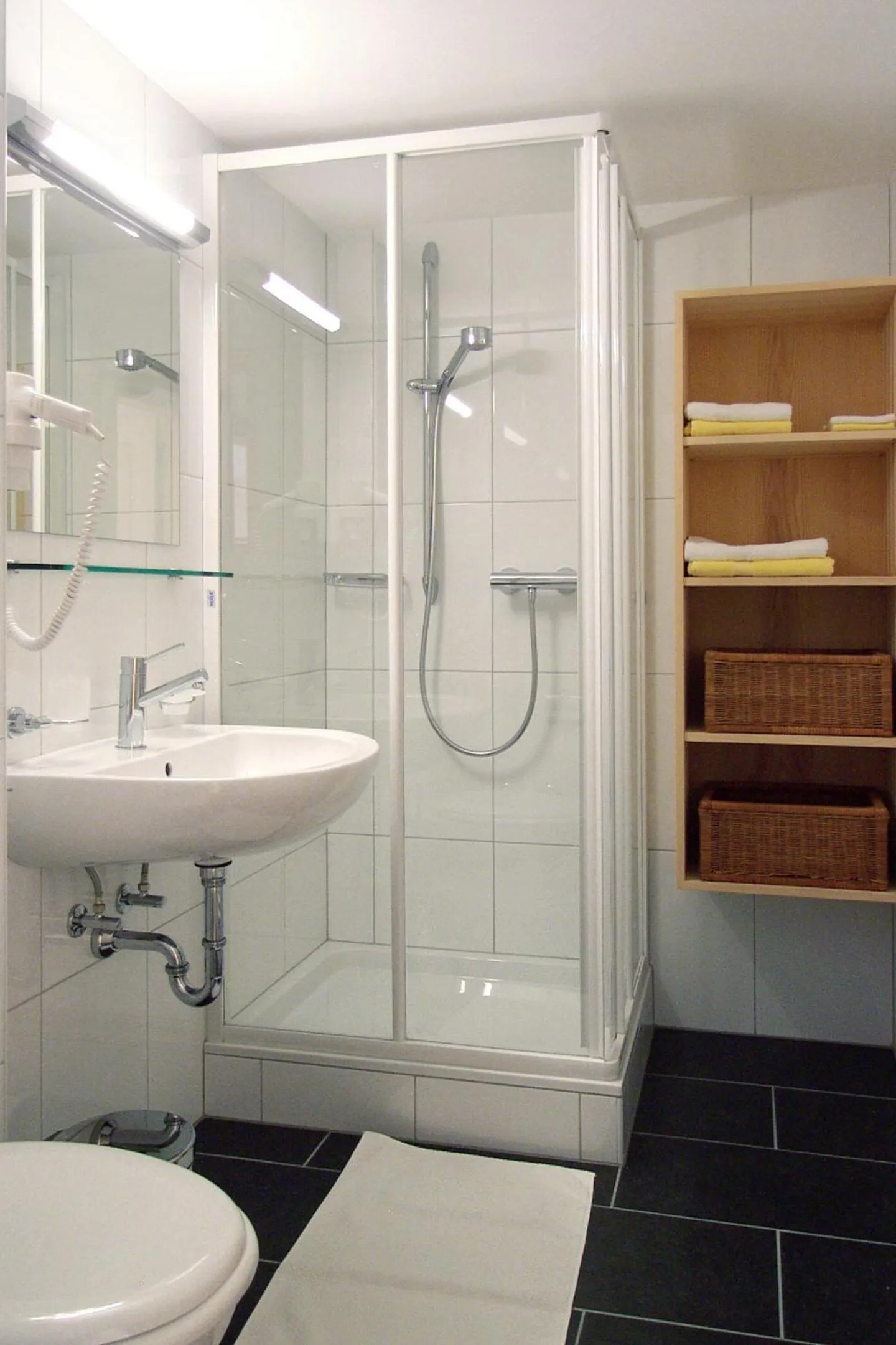 Shower in Biotel Bertel Naturappartements