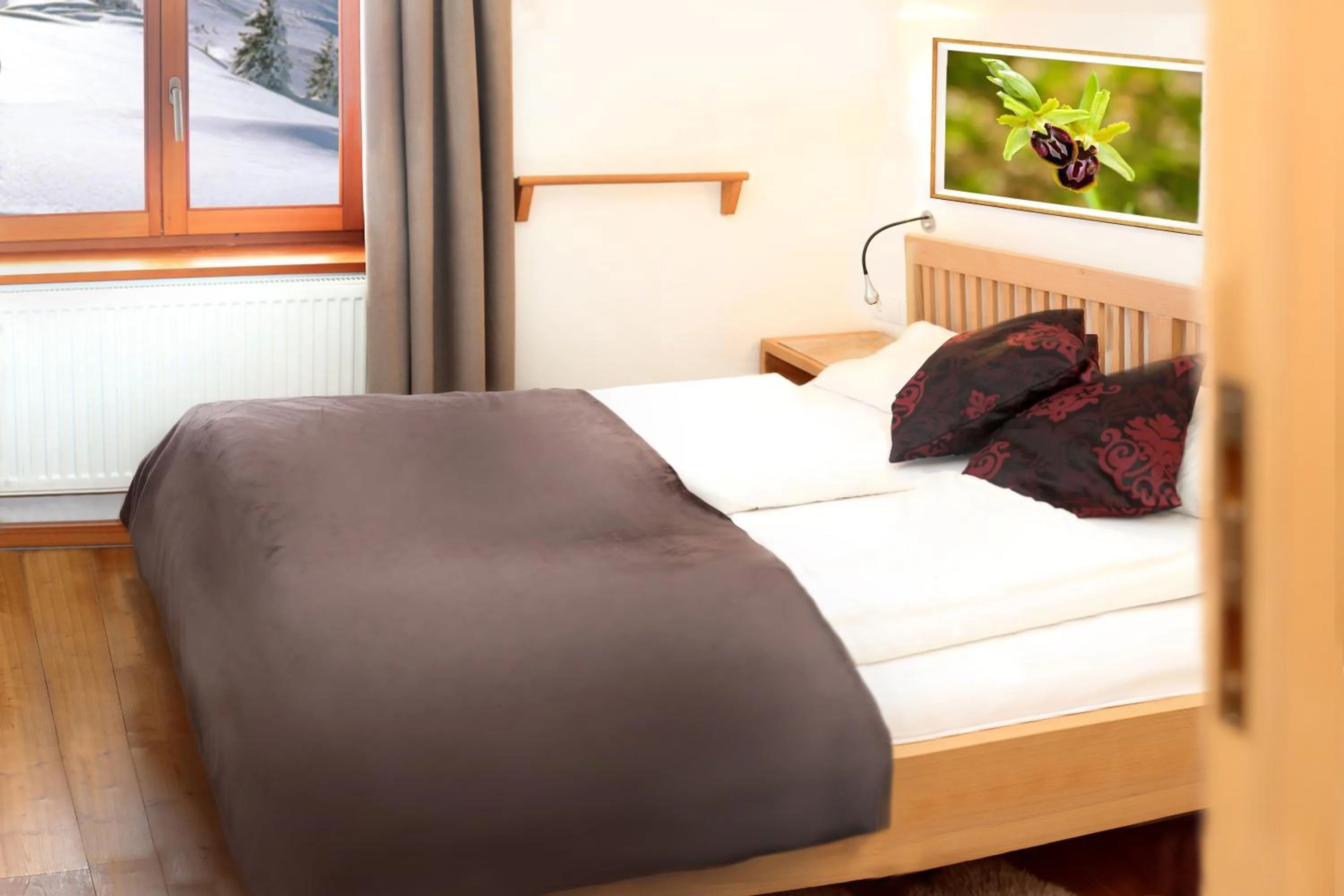 Bedroom, Bed in Biotel Bertel Naturappartements