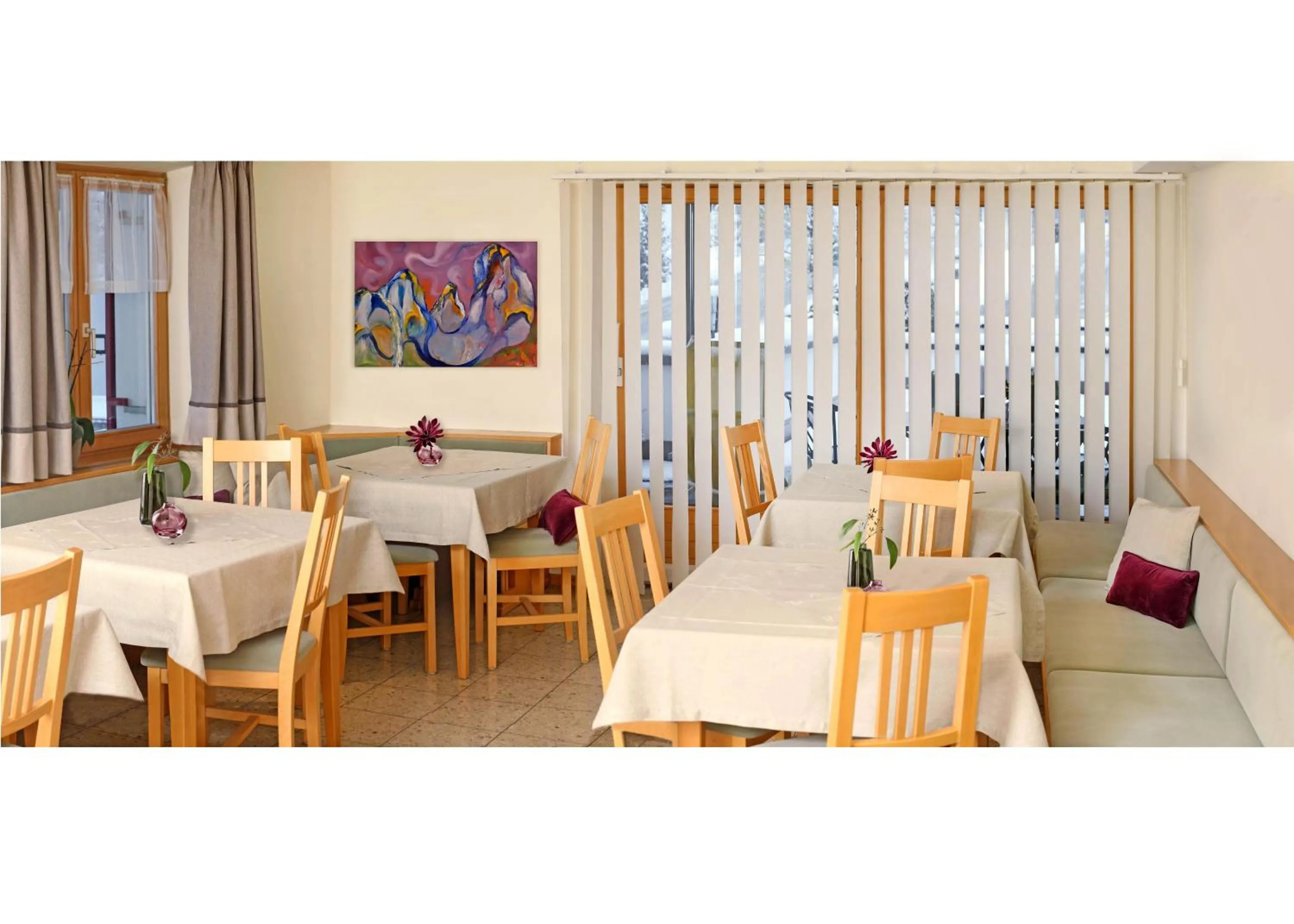 Seating area in Biotel Bertel Naturappartements