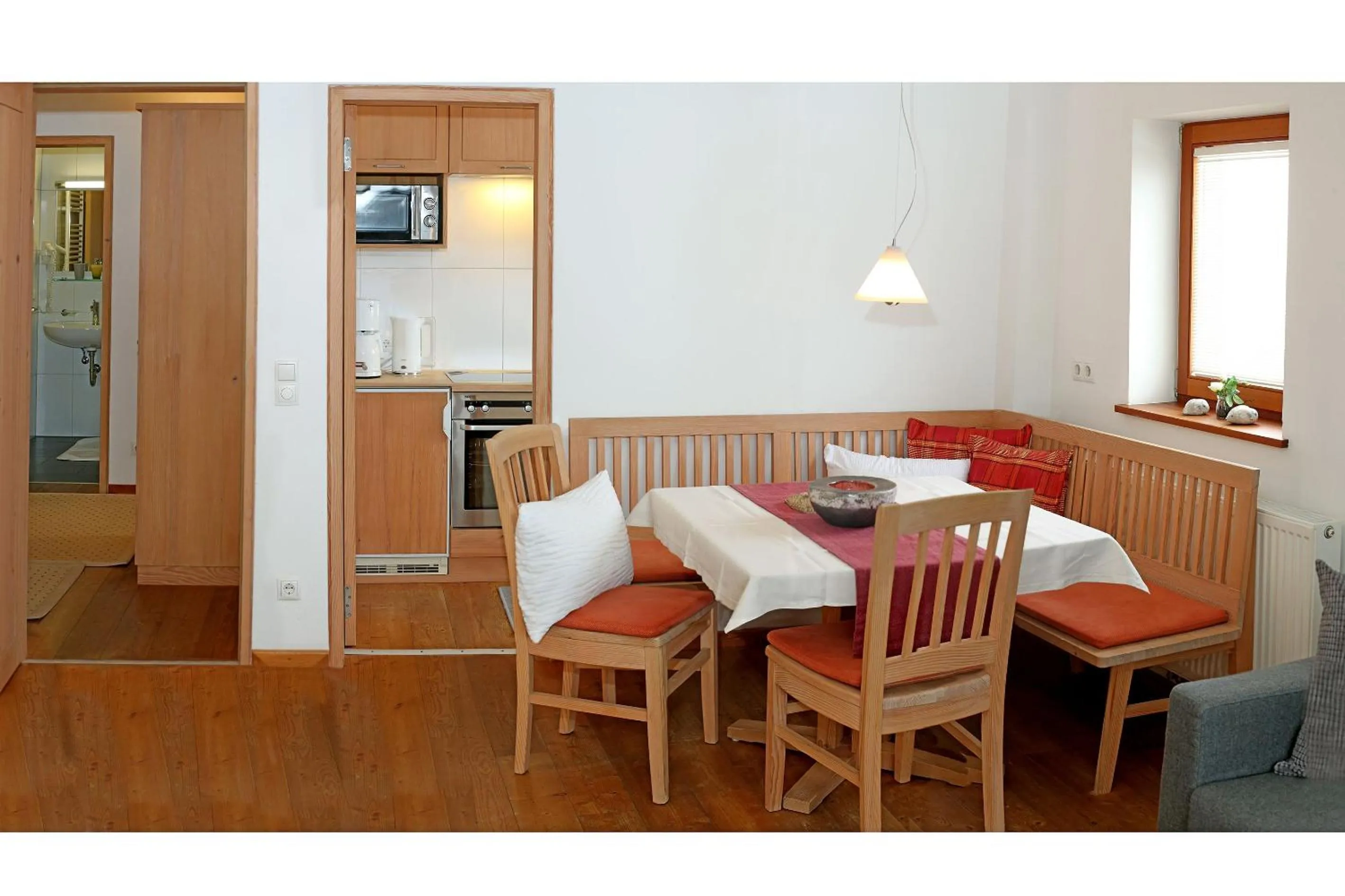 Dining area in Biotel Bertel Naturappartements