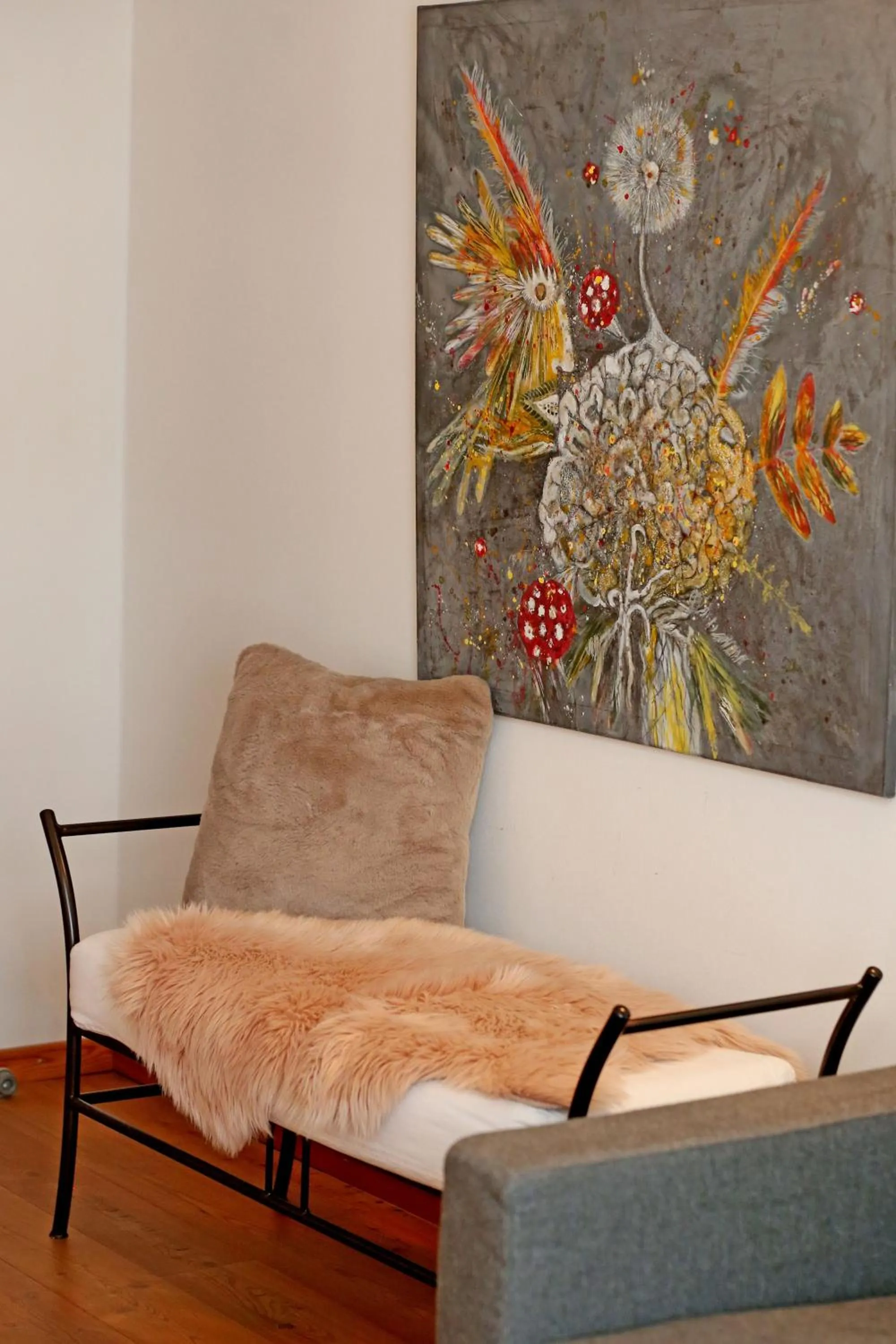 Living room in Biotel Bertel Naturappartements