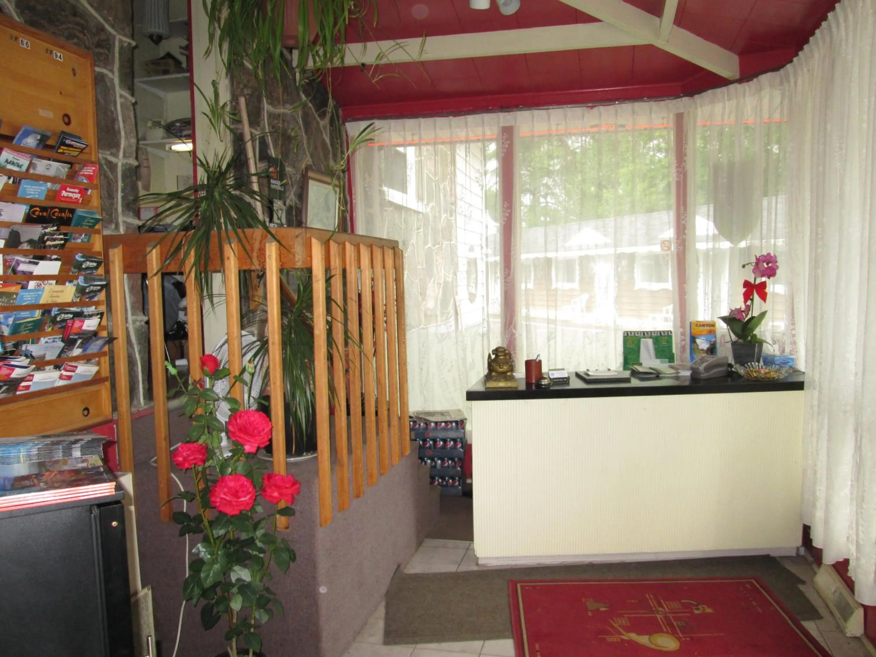 Lobby or reception in Motel Jann