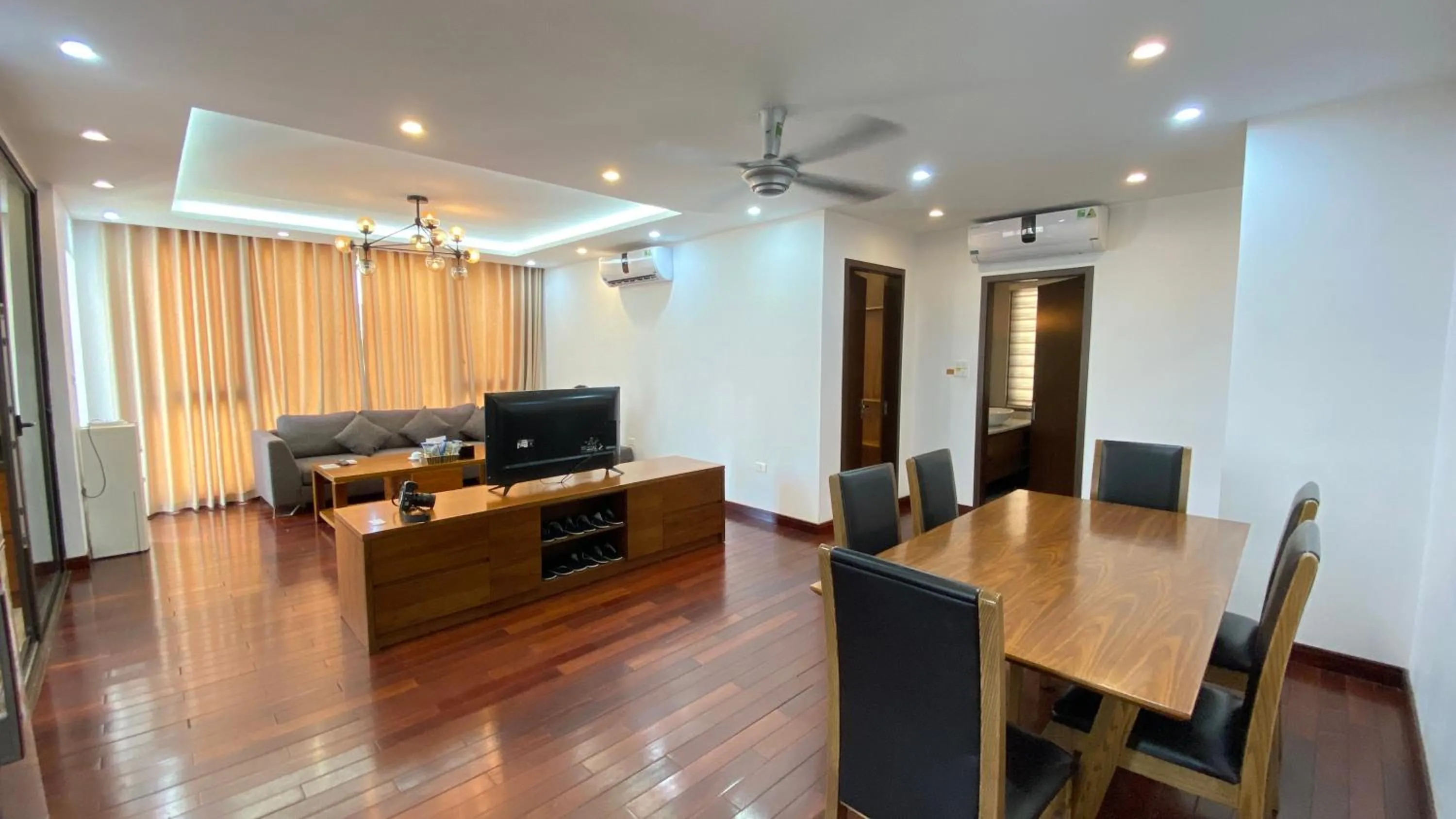 Living room in Hana Stay Trần Quốc Hoàn