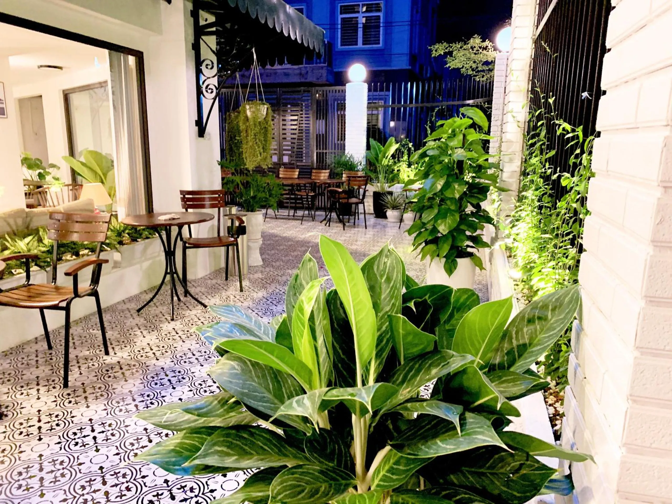 Patio in Hana Stay Trần Quốc Hoàn