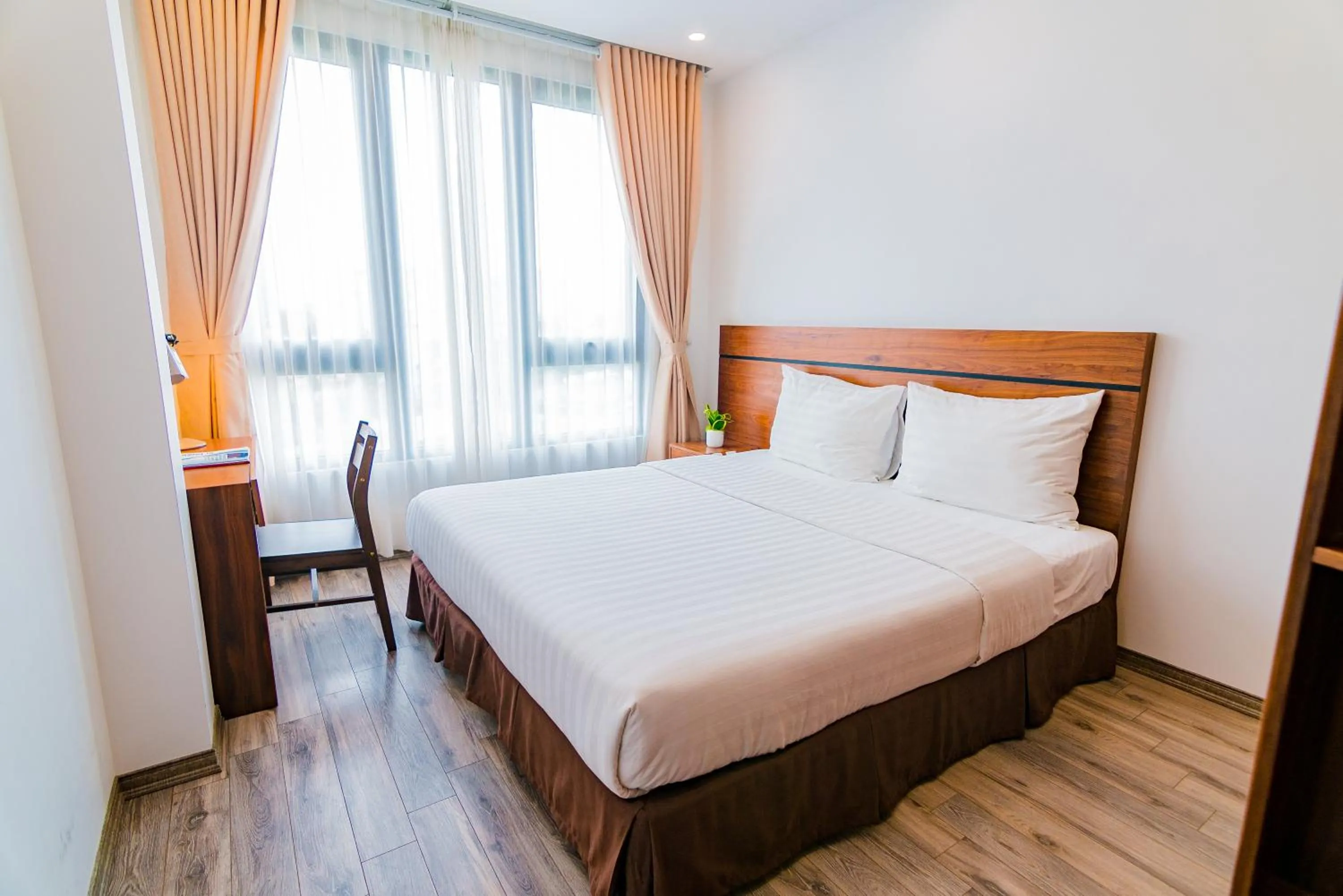 Bed in Hana Stay Trần Quốc Hoàn