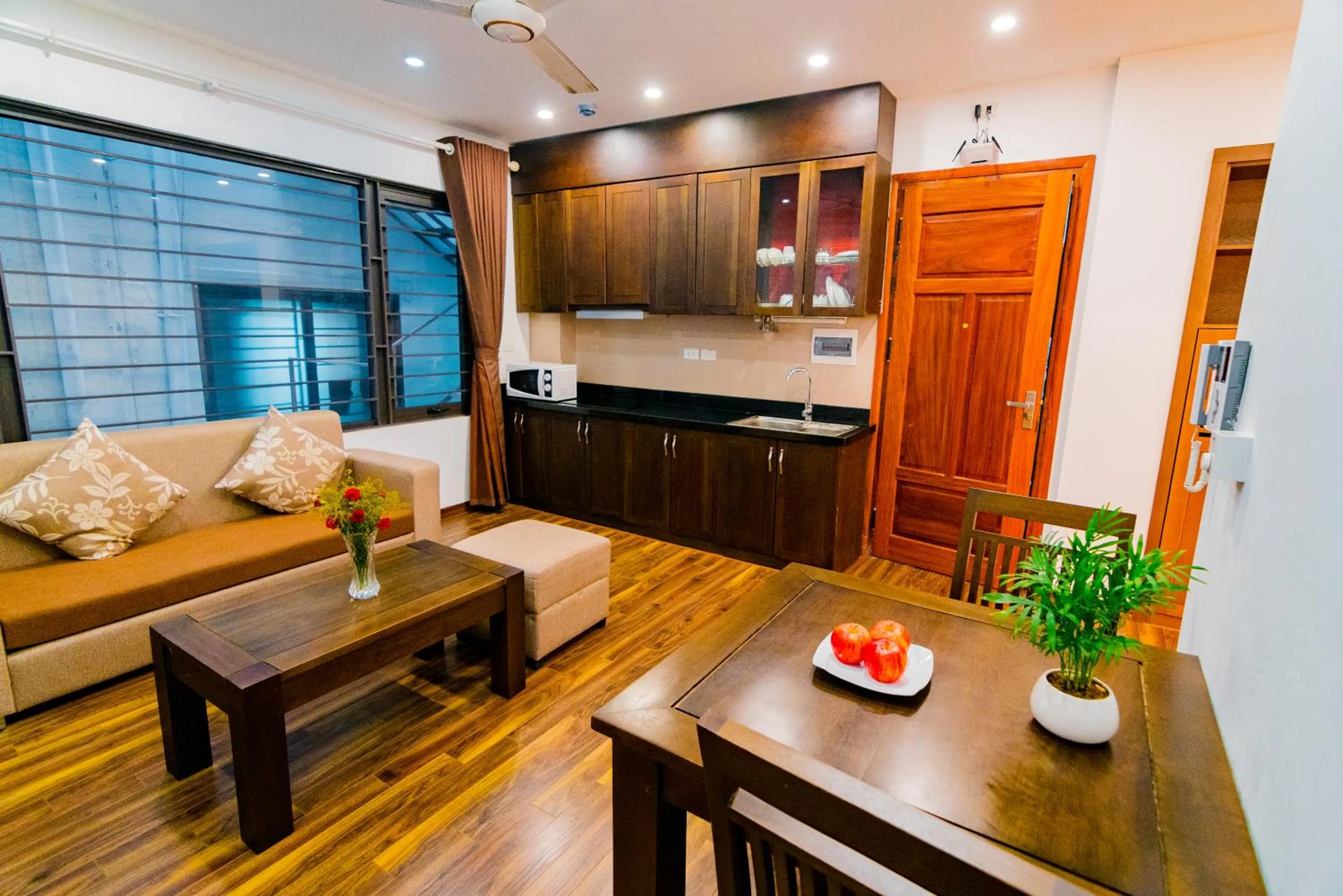 Living room in Hana Stay Trần Quốc Hoàn