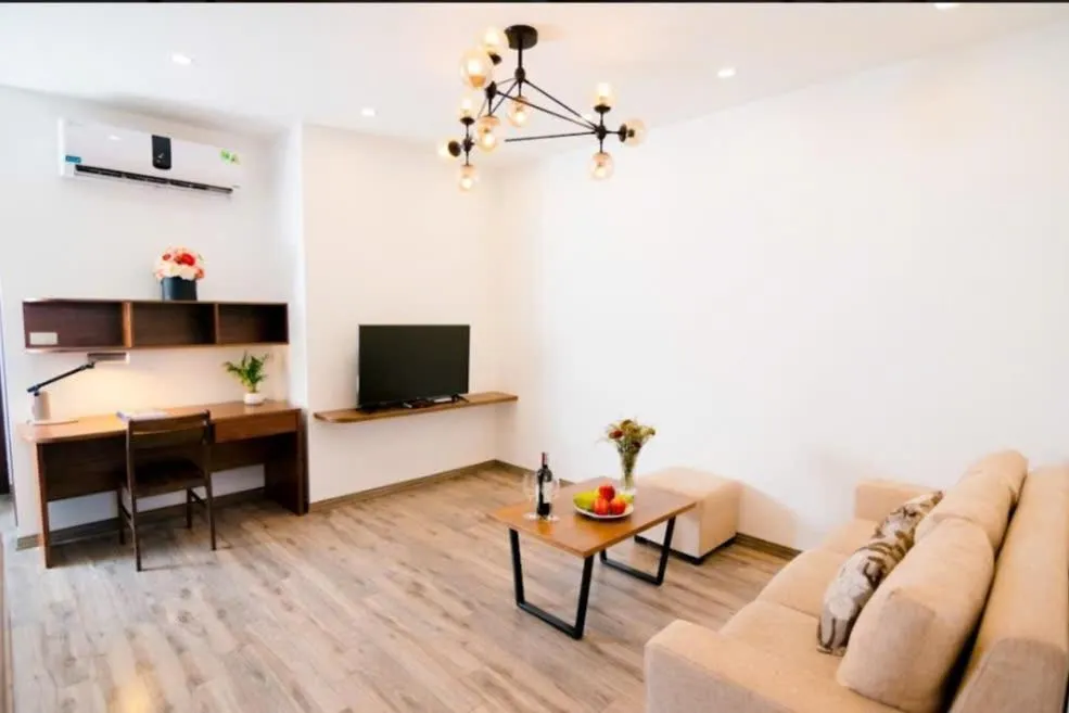 Living room in Hana Stay Trần Quốc Hoàn