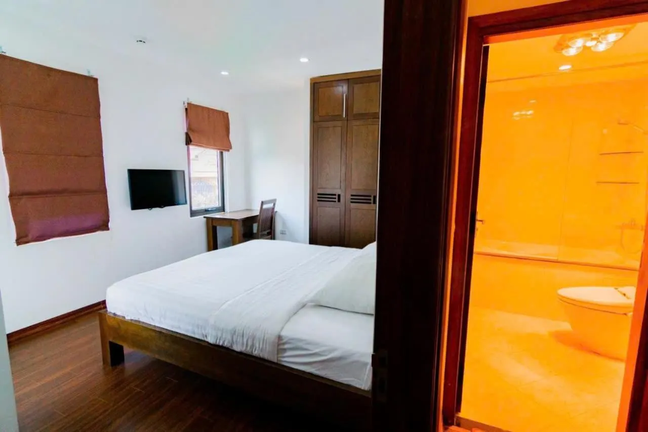 Bedroom, Bed in Hana Stay Trần Quốc Hoàn