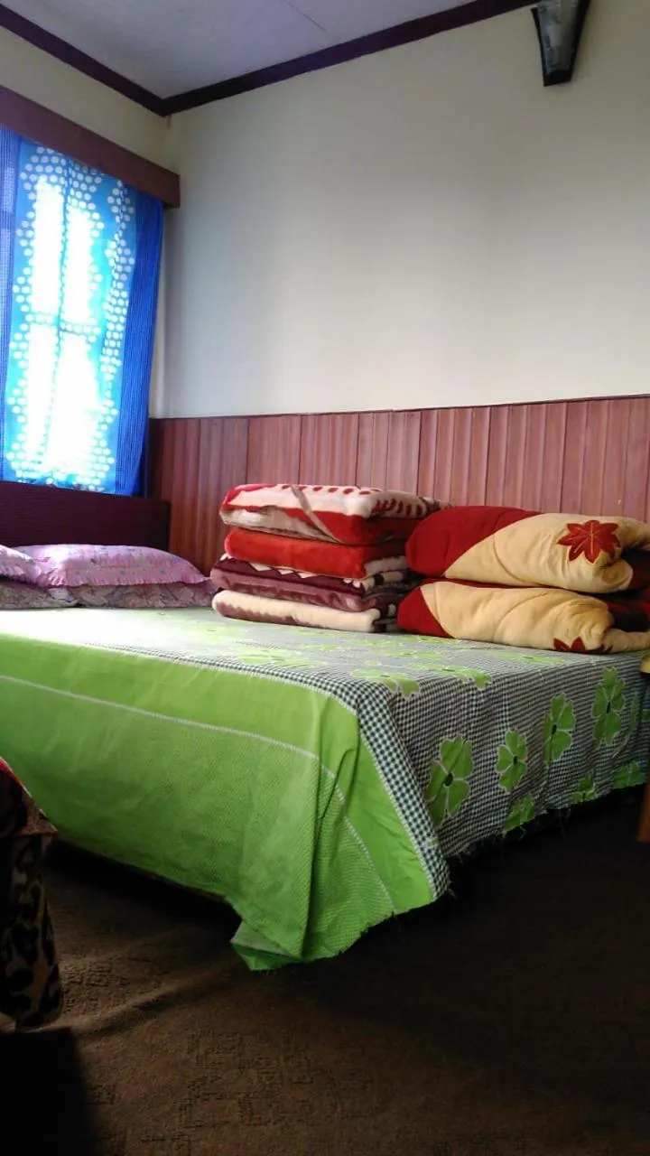 Bed in Kanchan Kanya Homestay