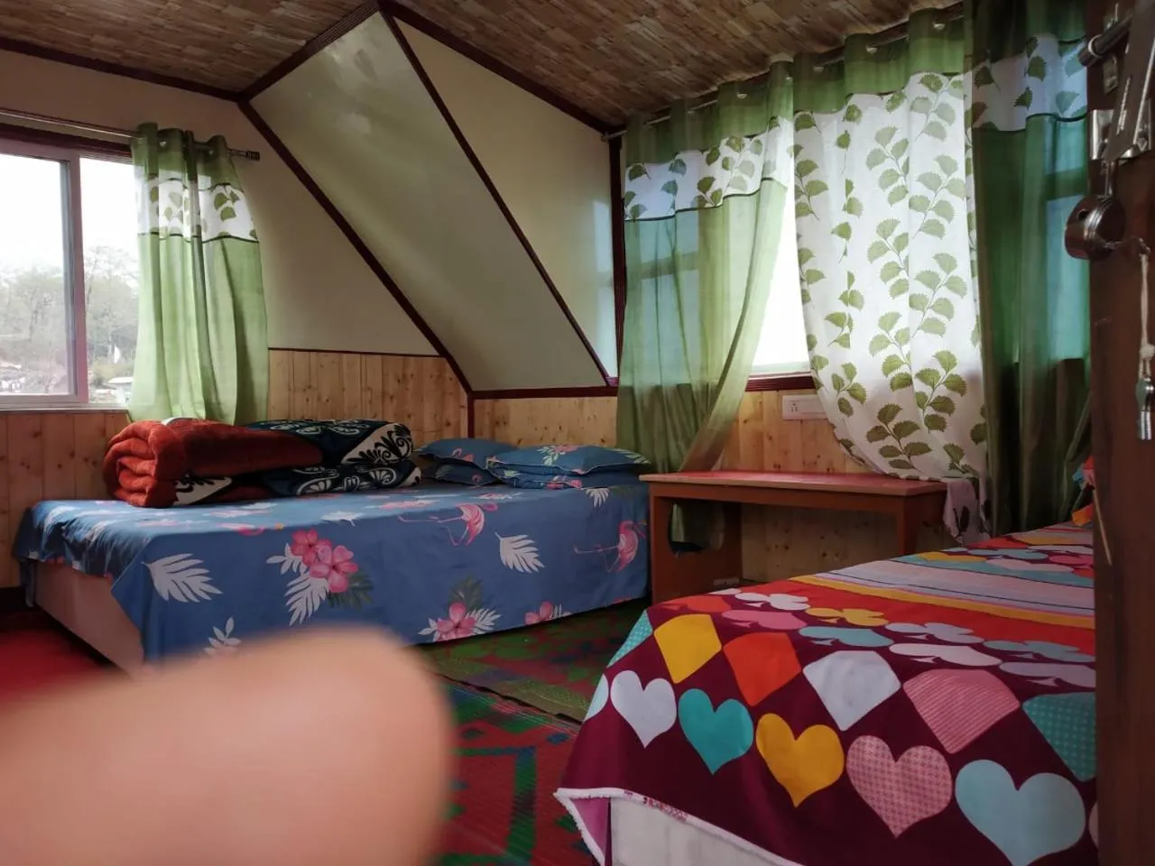 Bed in Kanchan Kanya Homestay